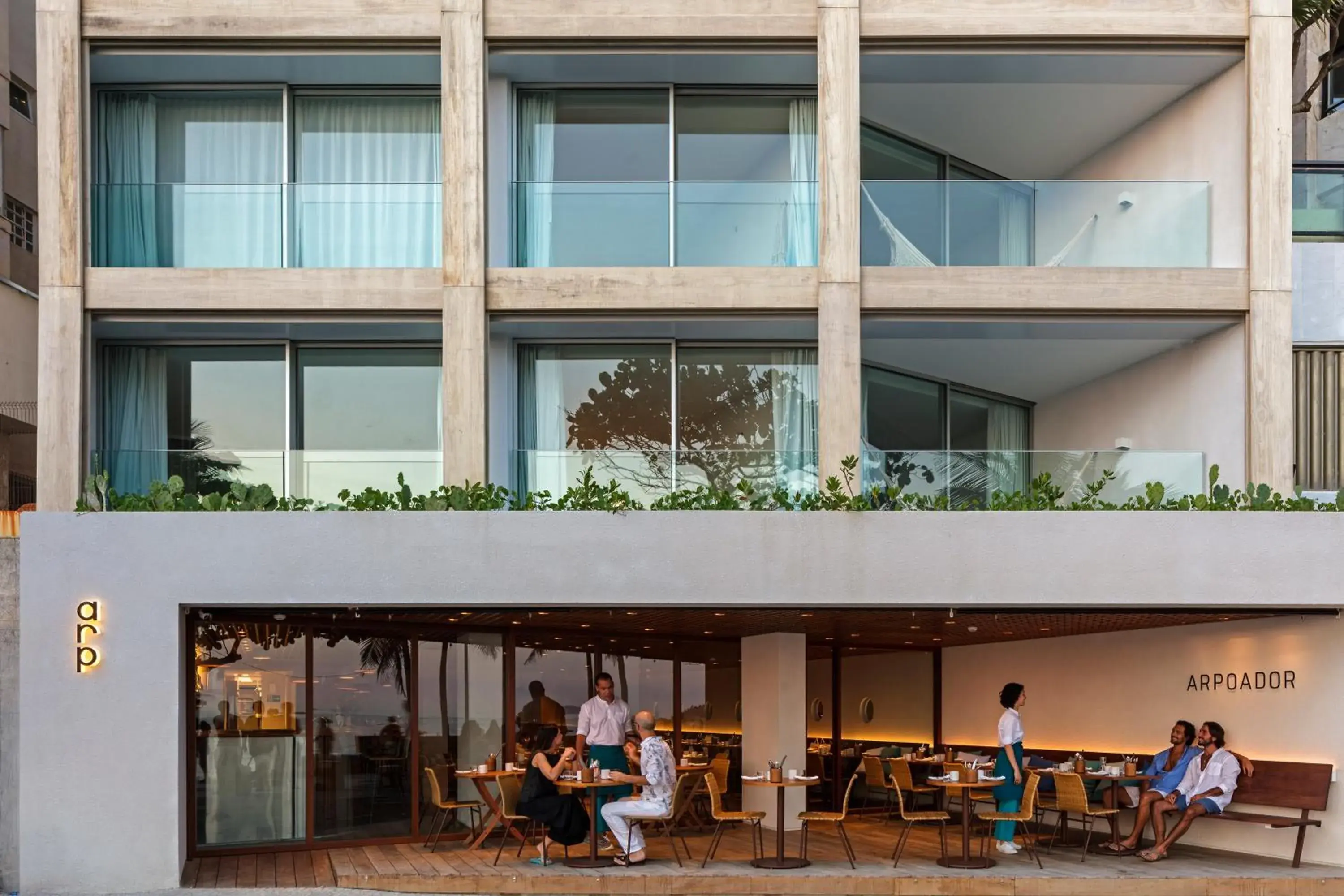 Property building in Hotel Arpoador Property building in Hotel Arpoador