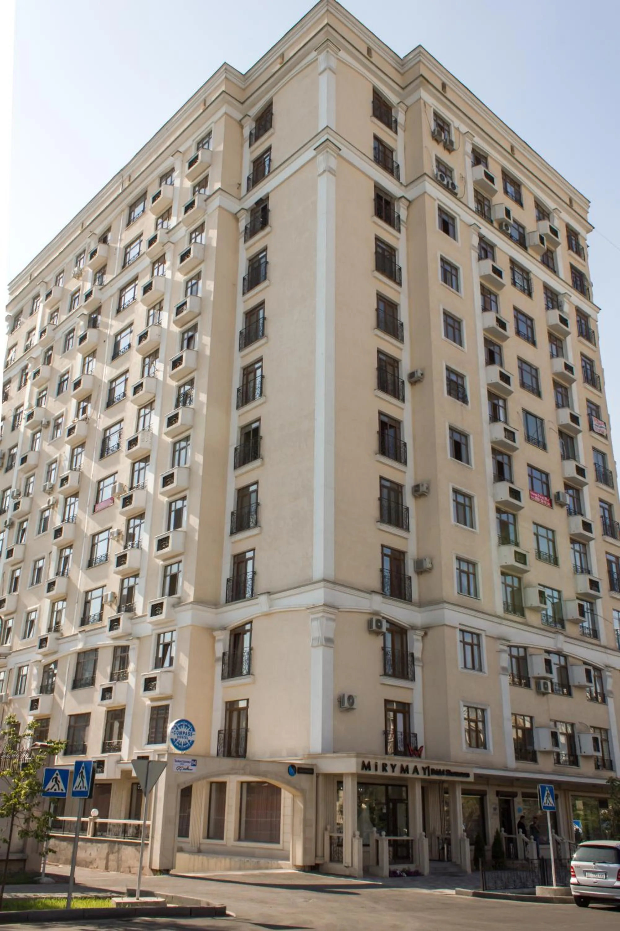 Property building in Compass Hostel