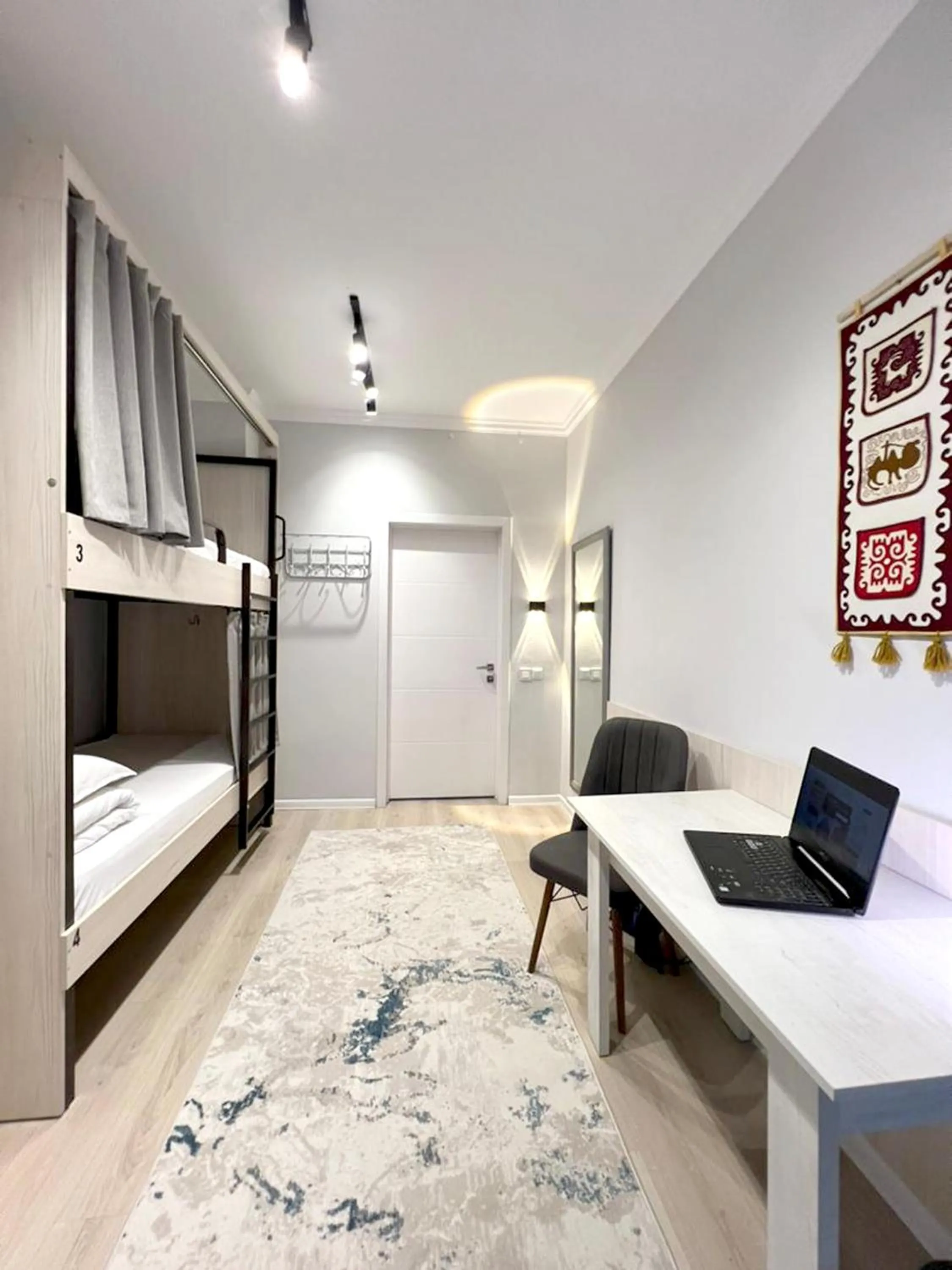 Bedroom, Bed in Compass Hostel