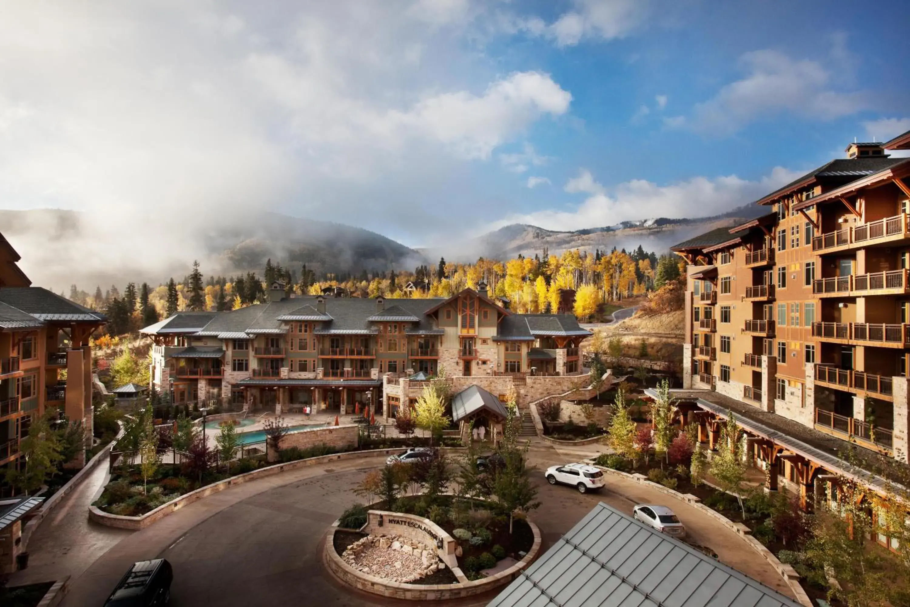 Property building in Hyatt Centric Park City Property building in Hyatt Centric Park City