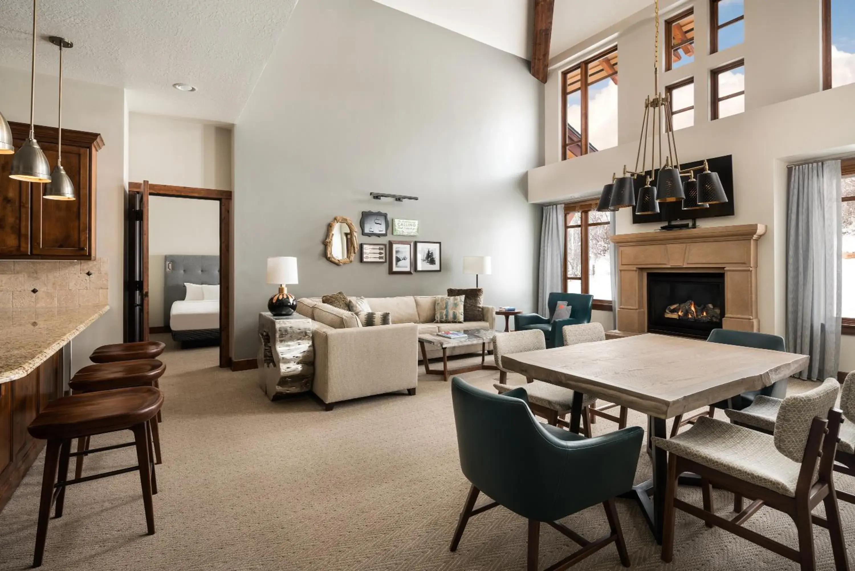 Two-Bedroom Residence with One King and One Queen Beds in Hyatt Centric Park City Two-Bedroom Residence with One King and One Queen Beds in Hyatt Centric Park City