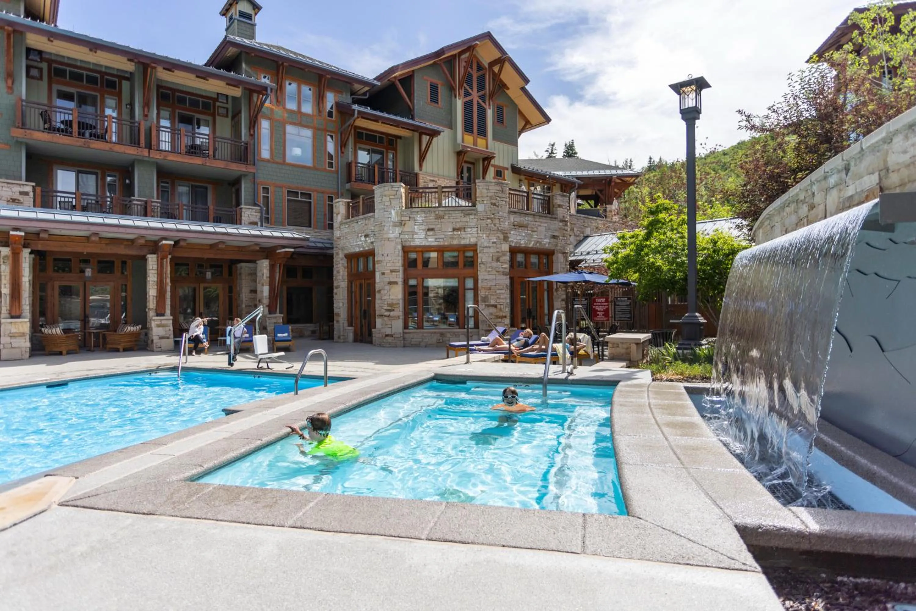 Swimming pool in Hyatt Centric Park City