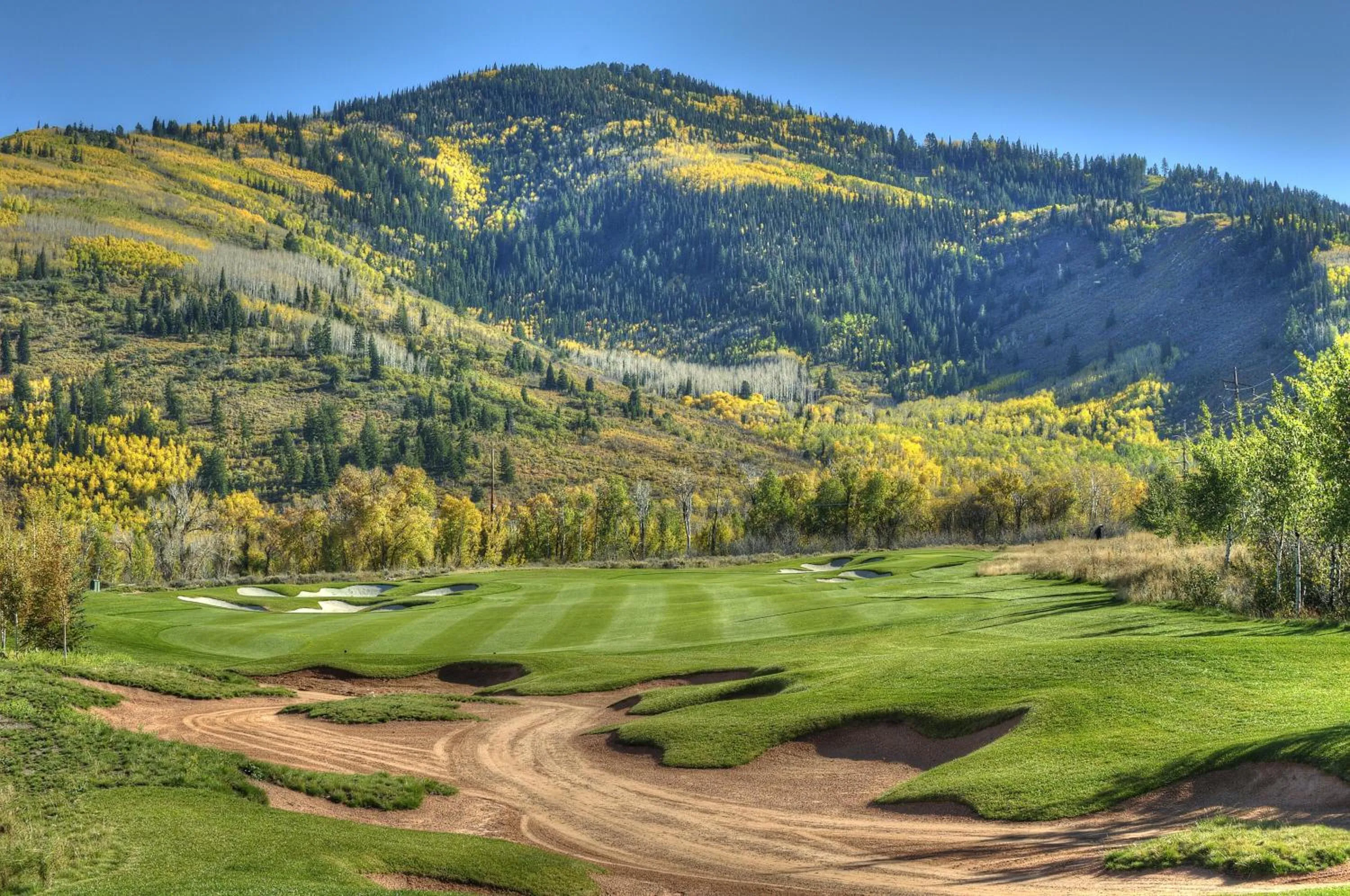 Golfcourse in Hyatt Centric Park City