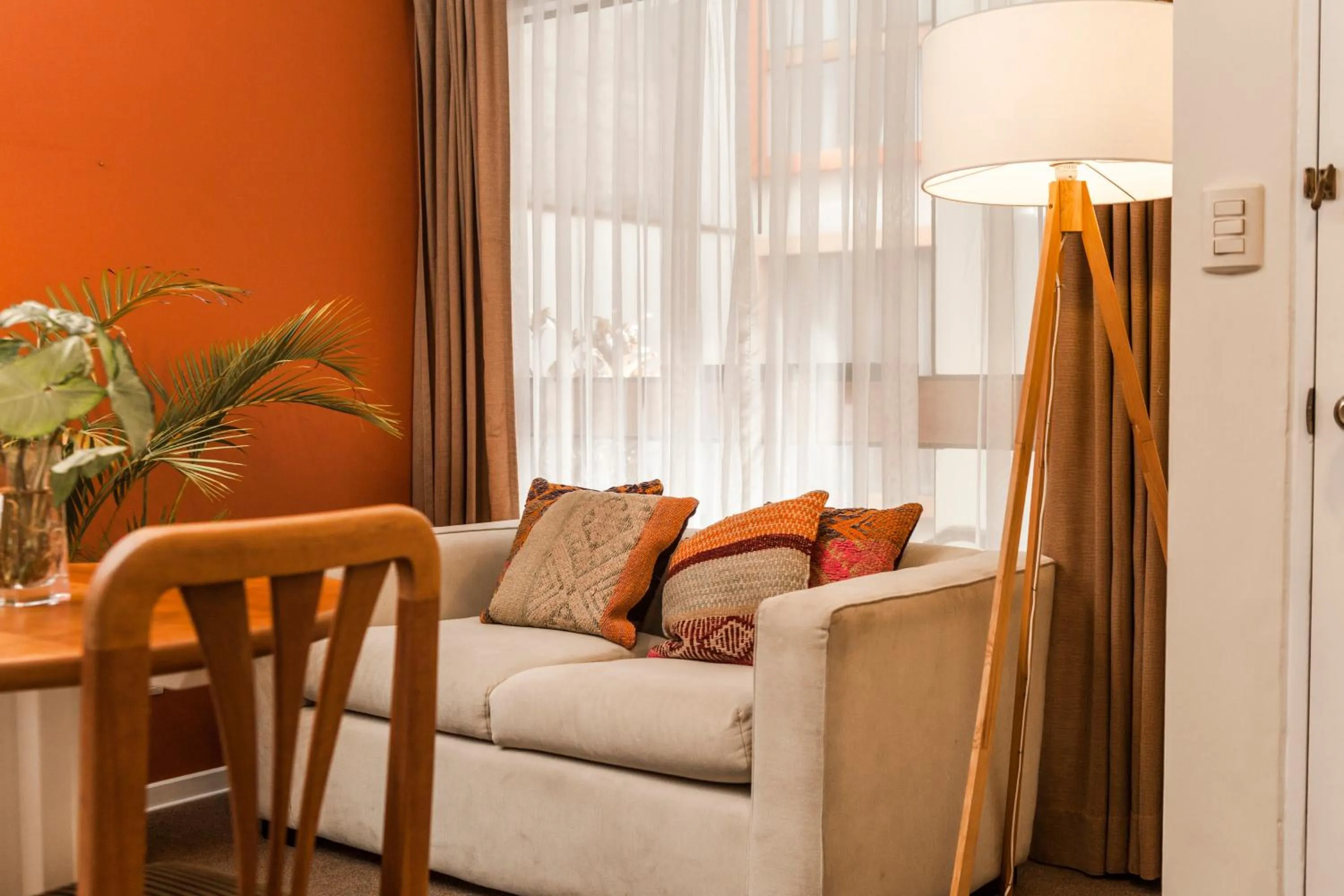 Area and facilities in La Paz Apart Hotel