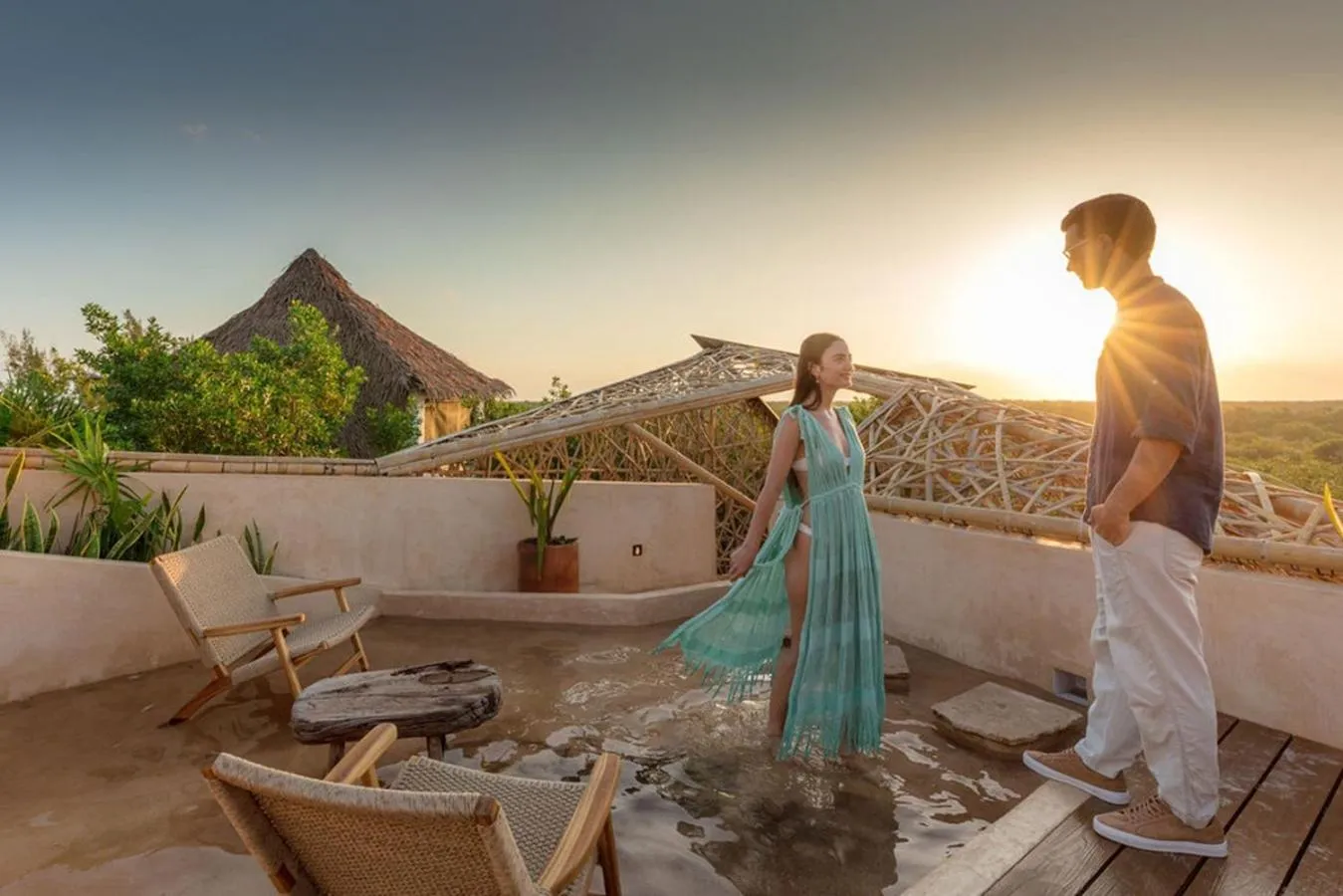 Balcony/Terrace in Hotel Villas Flamingos