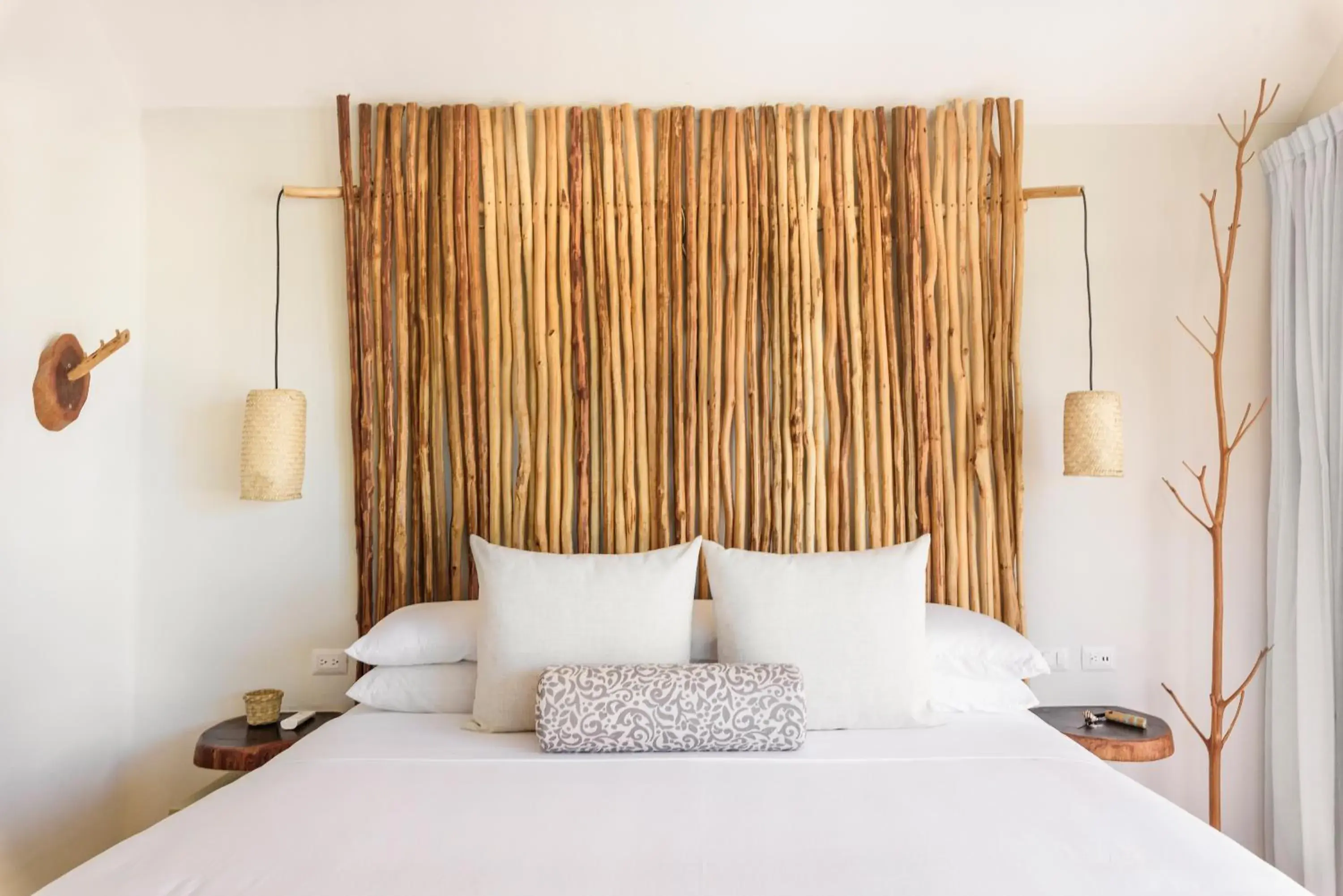 Bed in Hotel Villas Flamingos Bed in Hotel Villas Flamingos