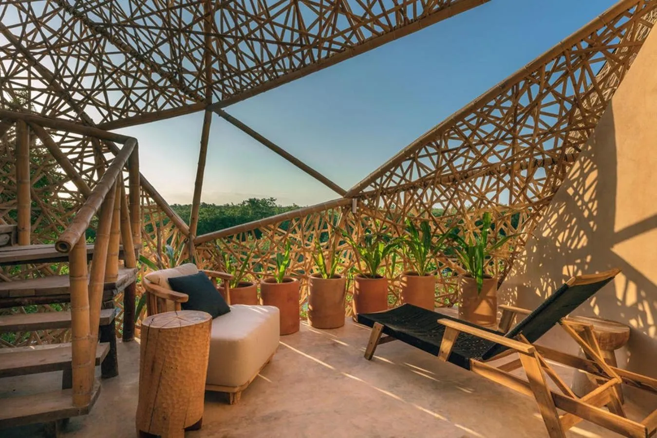 Balcony/Terrace in Hotel Villas Flamingos