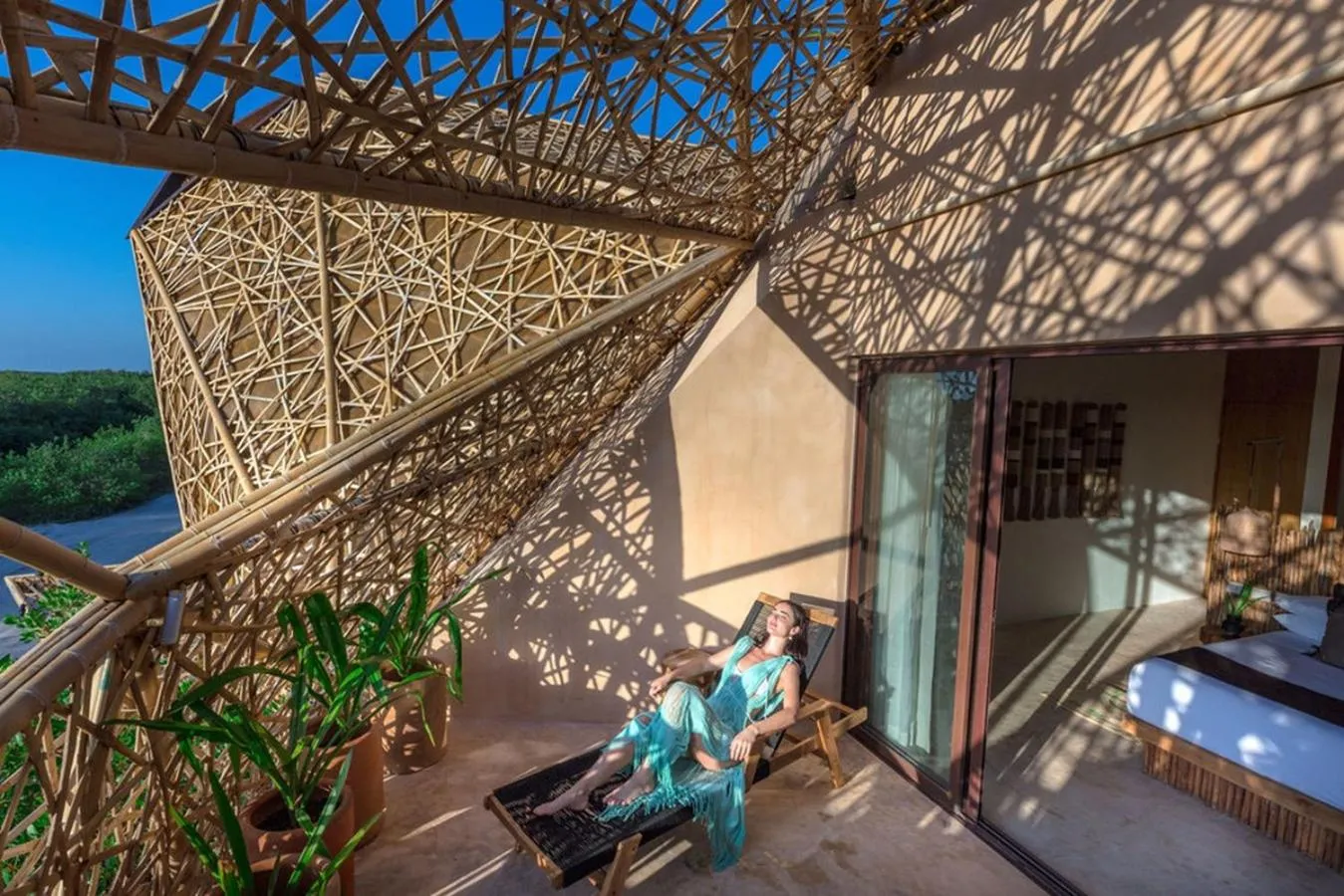 Balcony/Terrace in Hotel Villas Flamingos