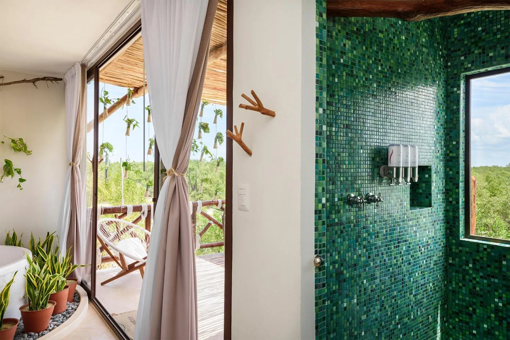 Bathroom in Hotel Villas Flamingos