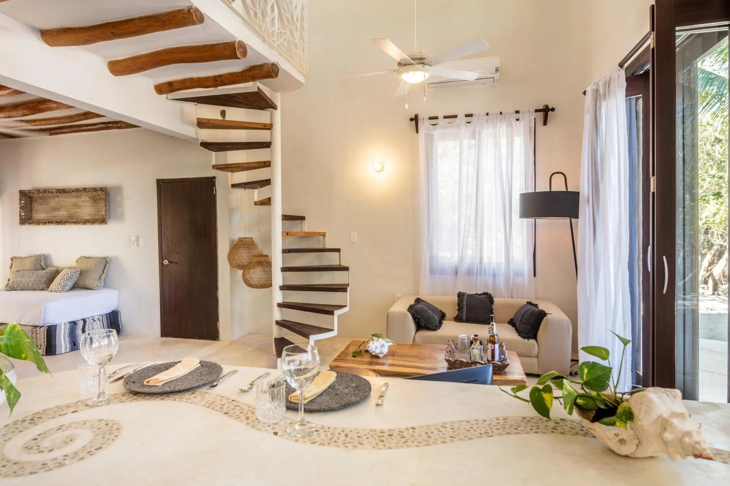 Living room in Hotel Villas Flamingos