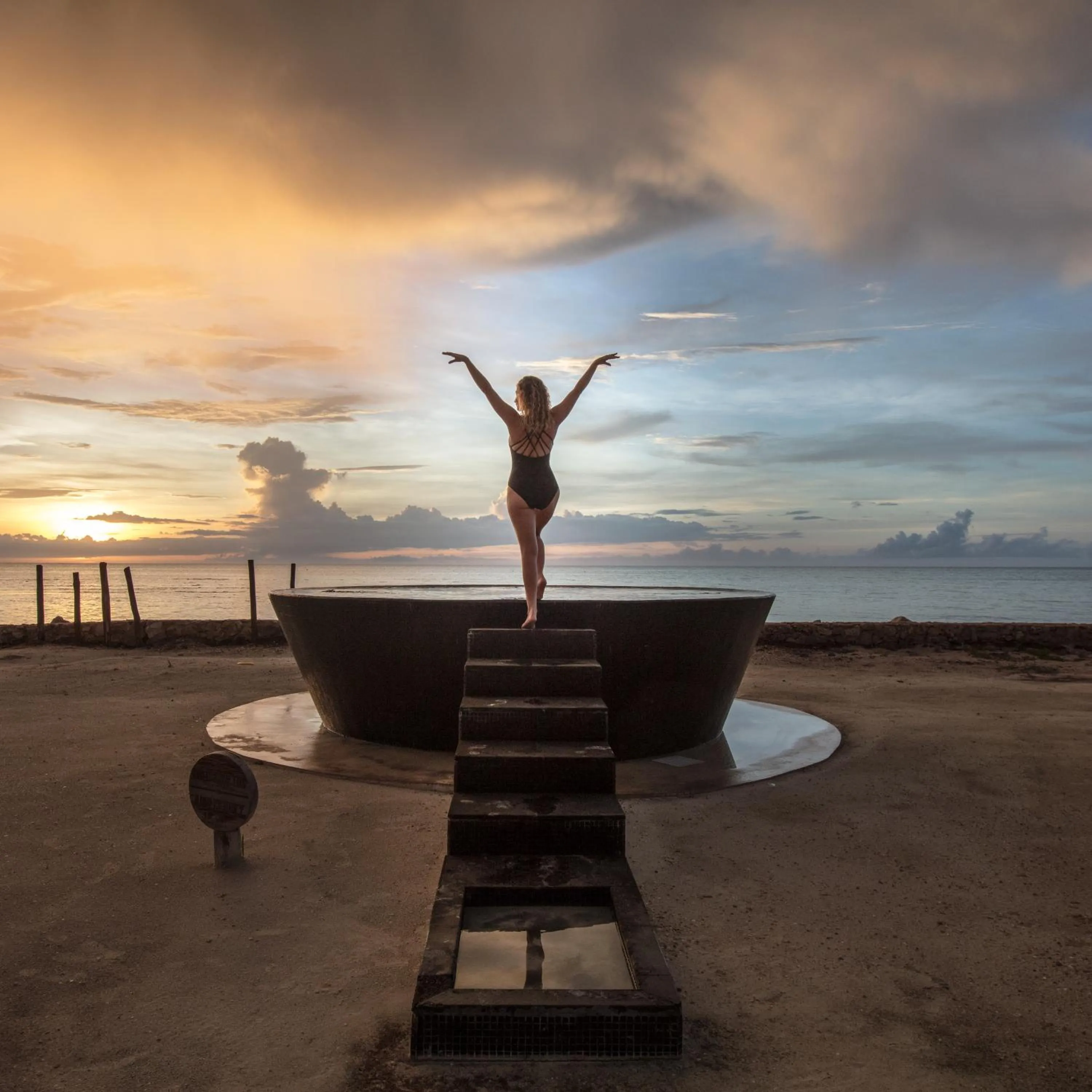 Beach in Hotel Villas Flamingos