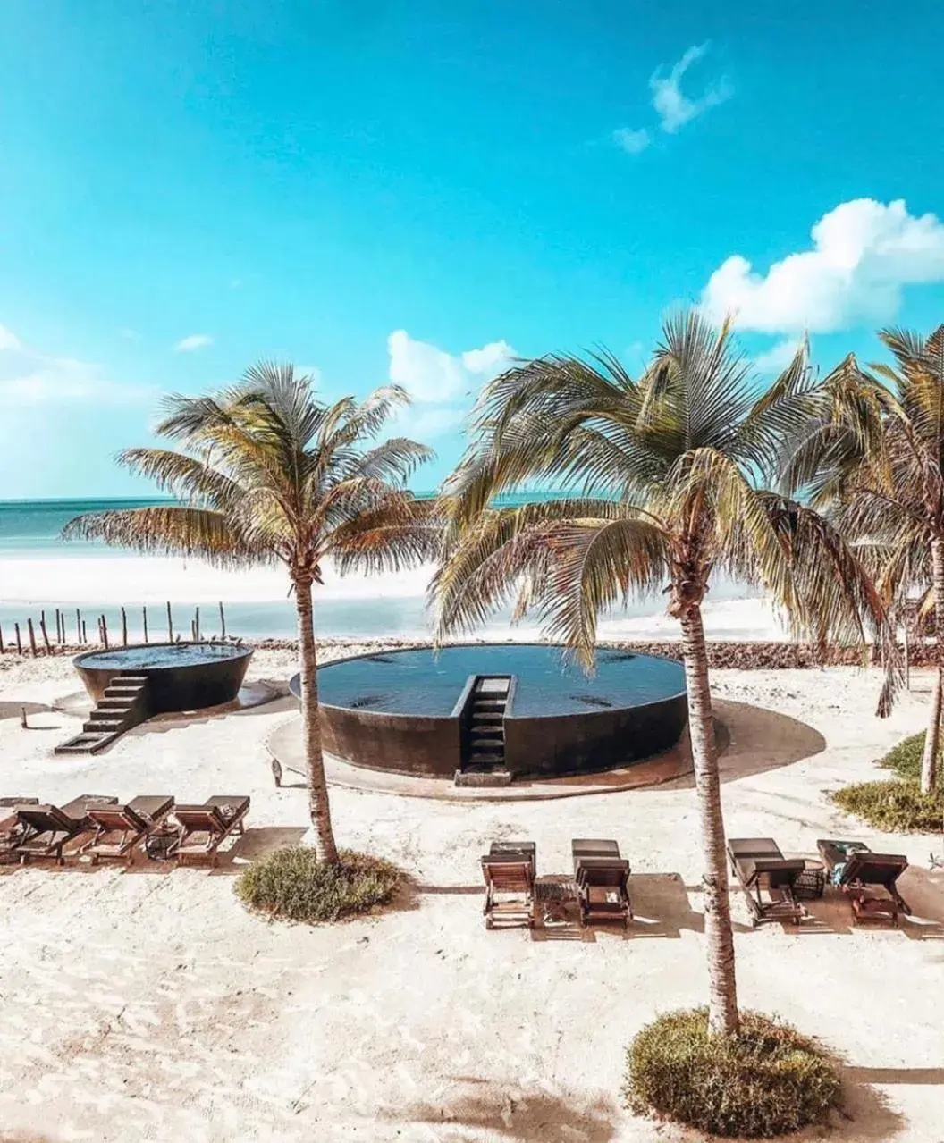 Swimming pool in Hotel Villas Flamingos Swimming pool in Hotel Villas Flamingos