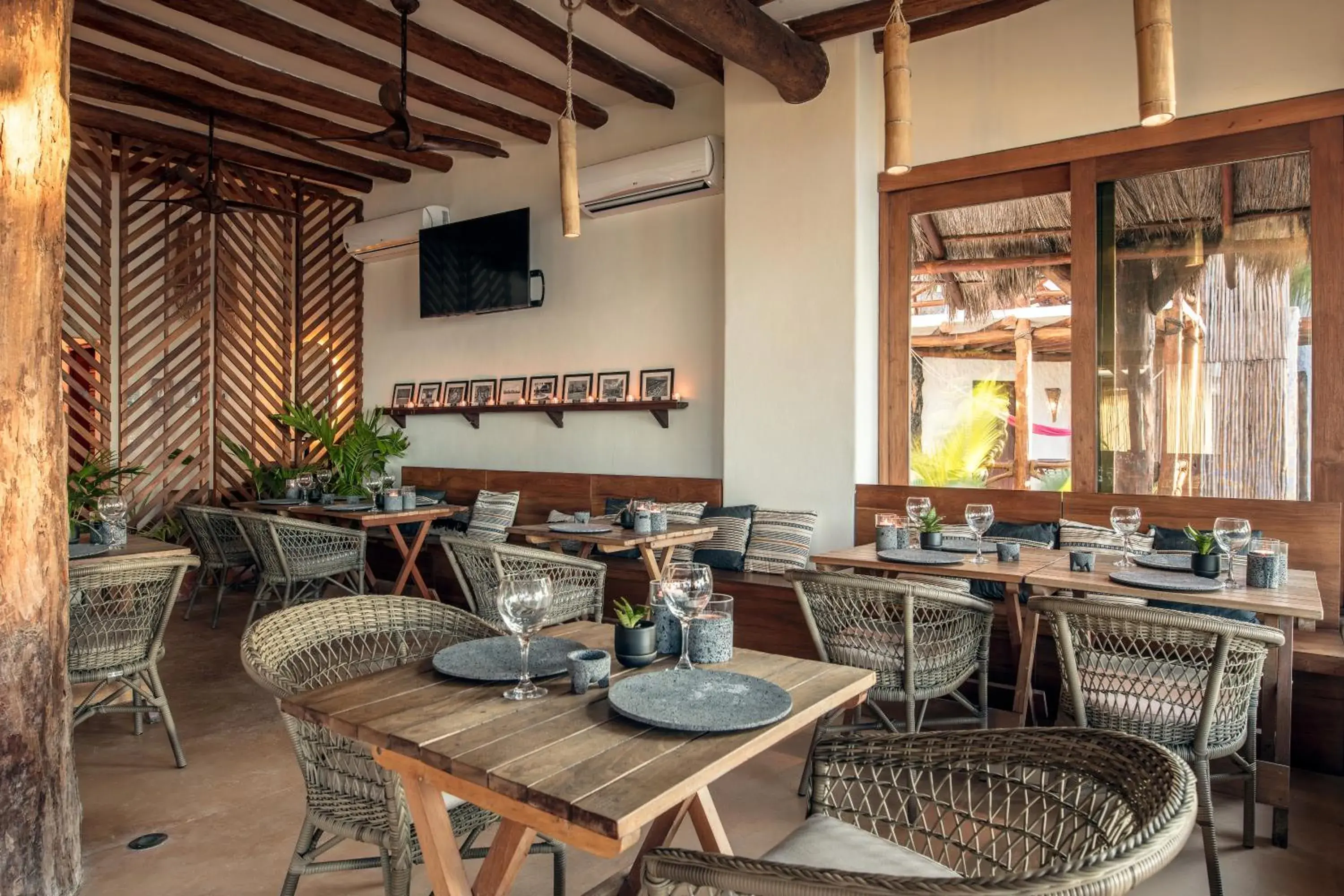 Restaurant/places to eat in Hotel Villas Flamingos Restaurant/places to eat in Hotel Villas Flamingos