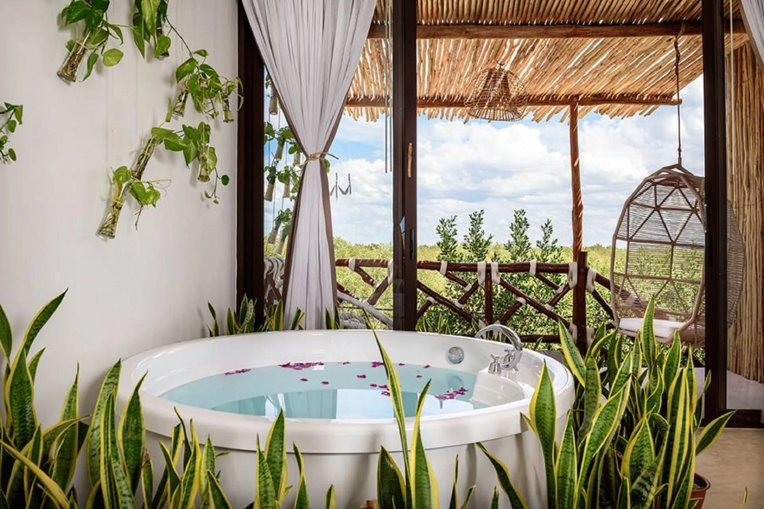 Balcony/Terrace in Hotel Villas Flamingos