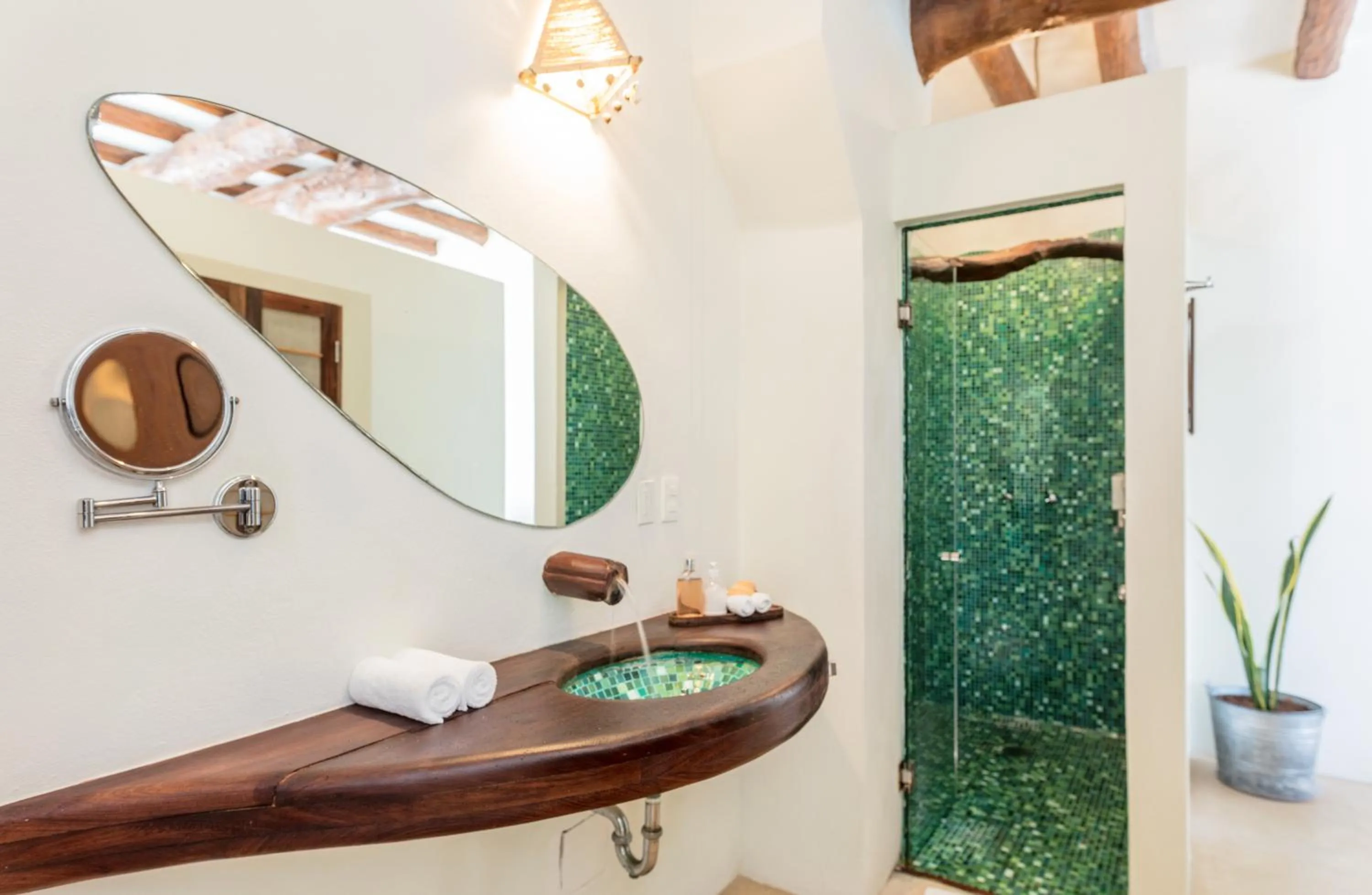 Bathroom in Hotel Villas Flamingos