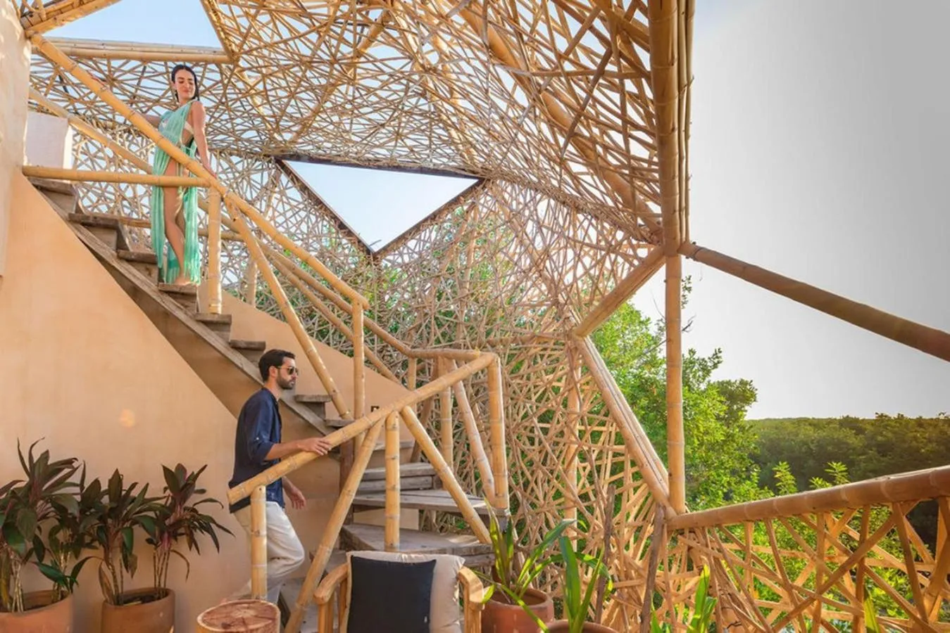 Balcony/Terrace in Hotel Villas Flamingos