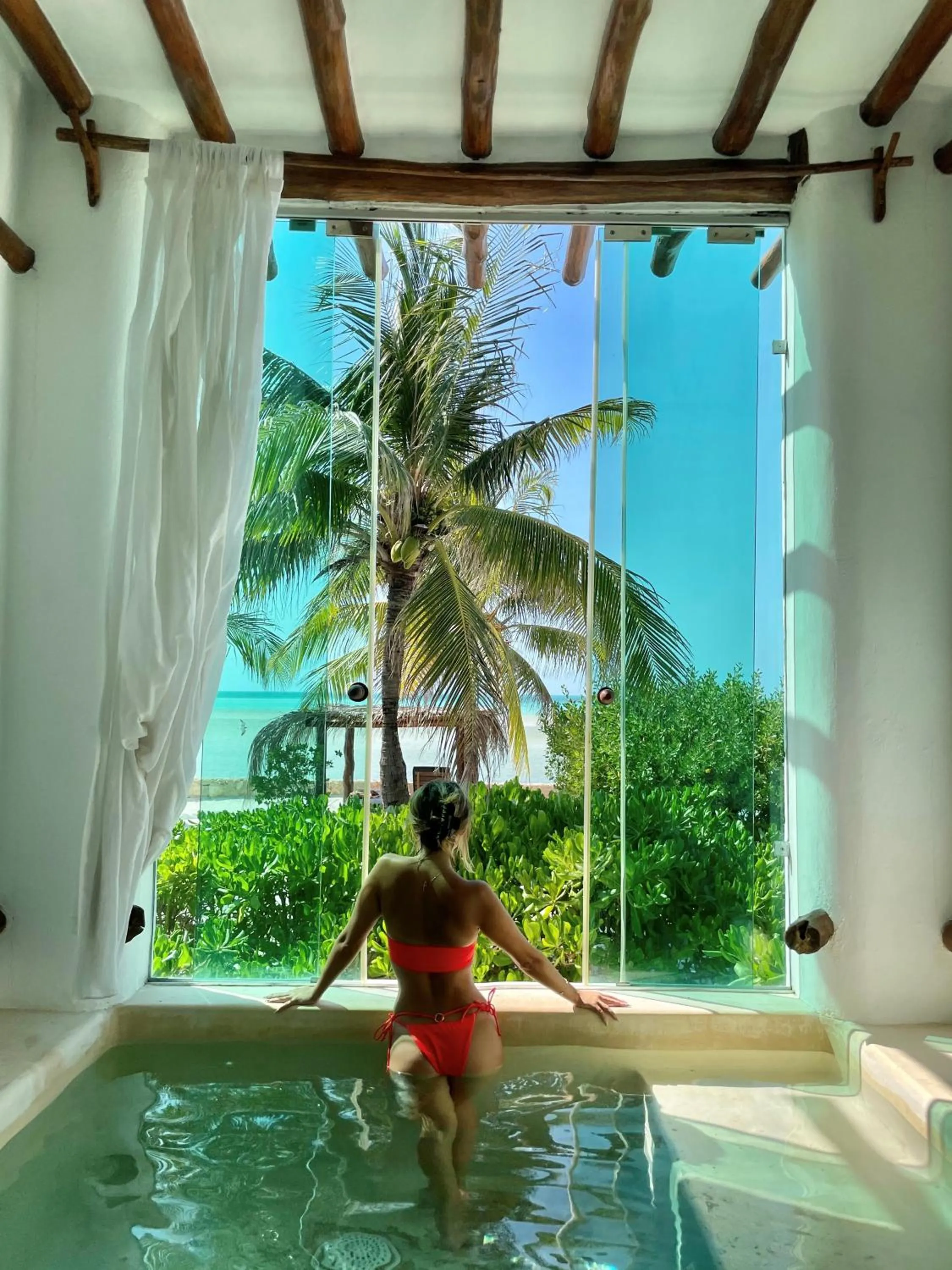 Sea view in Hotel Villas Flamingos