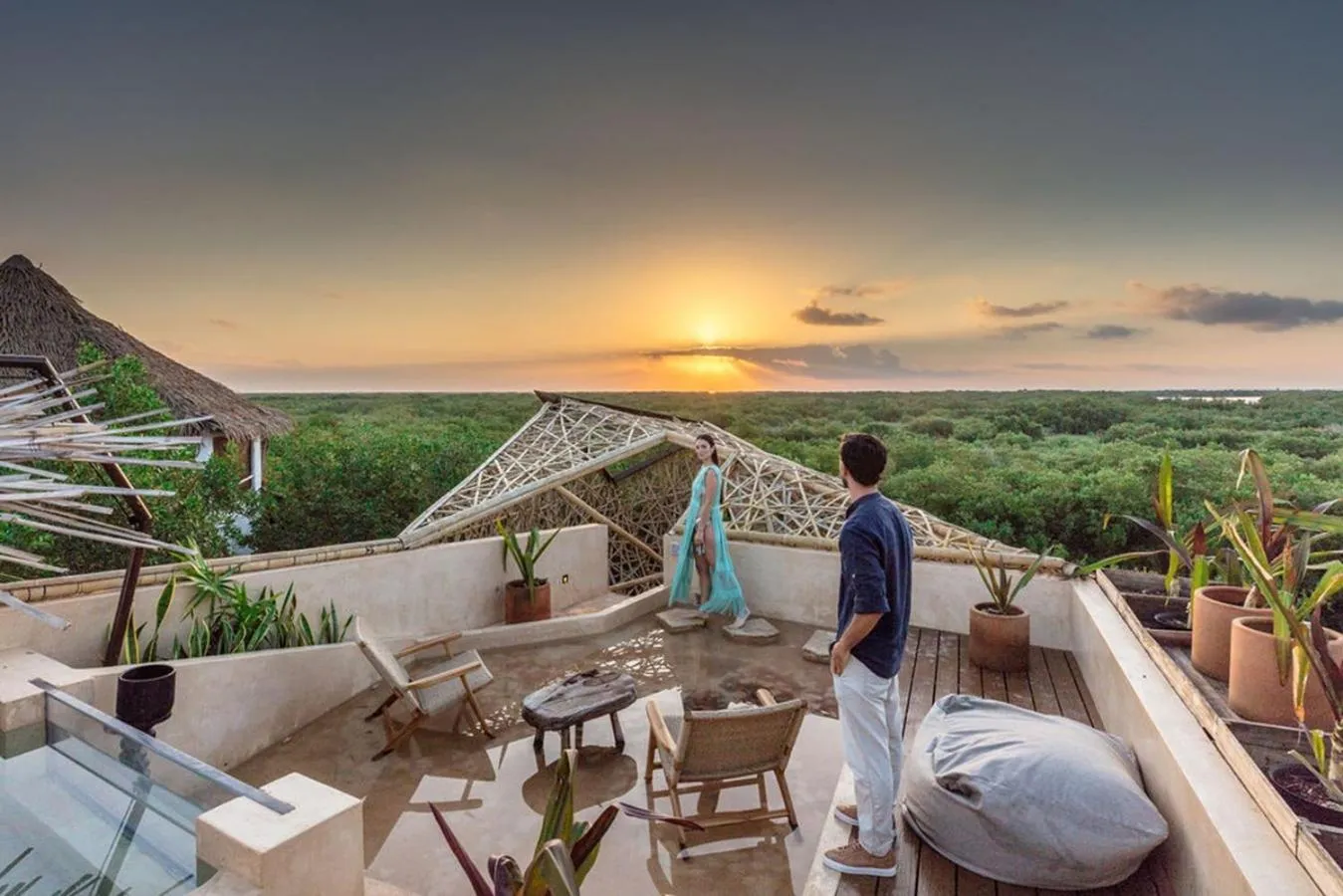 Balcony/Terrace in Hotel Villas Flamingos