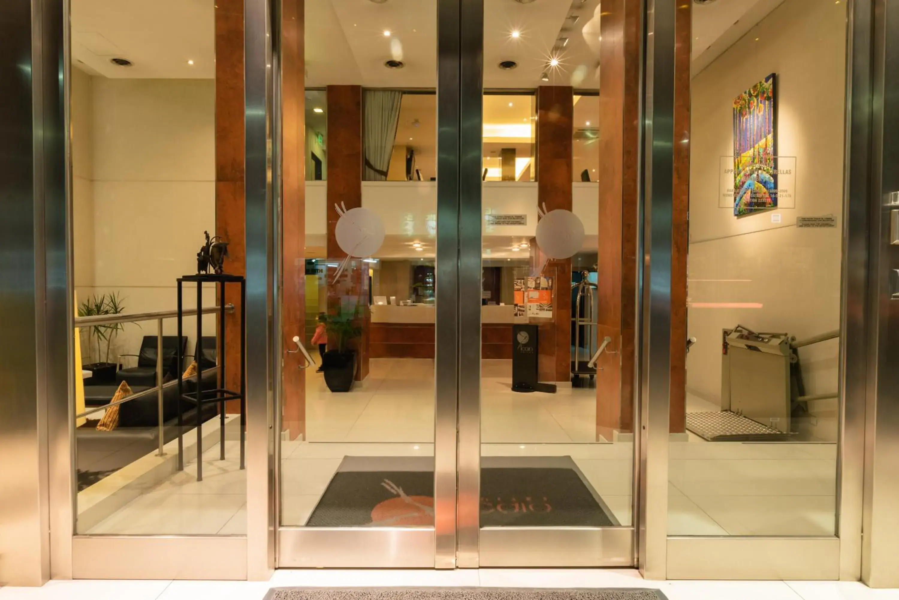 Facade/entrance in Icaro Suites Facade/entrance in Icaro Suites