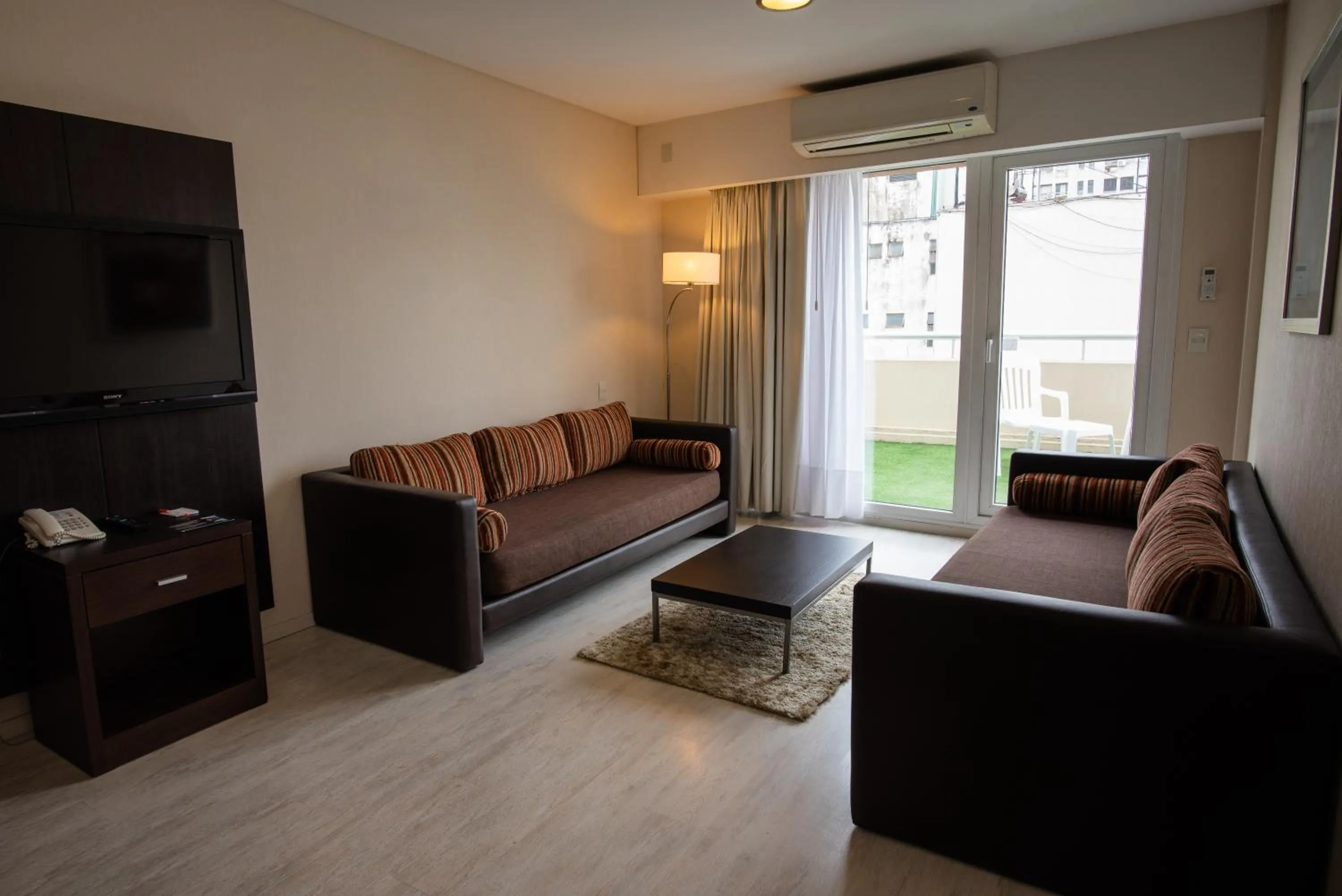 Living room in Icaro Suites