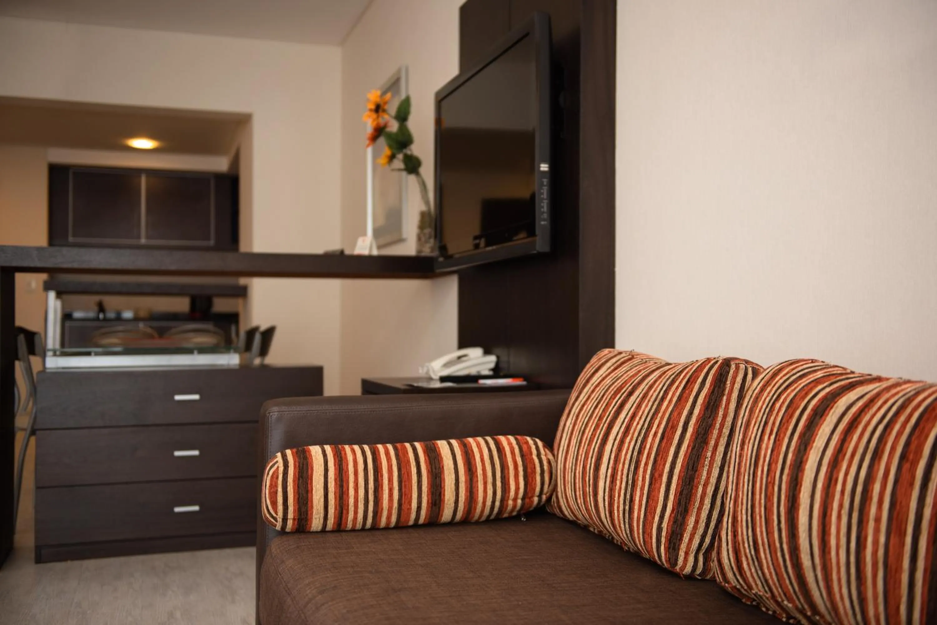 Living room in Icaro Suites