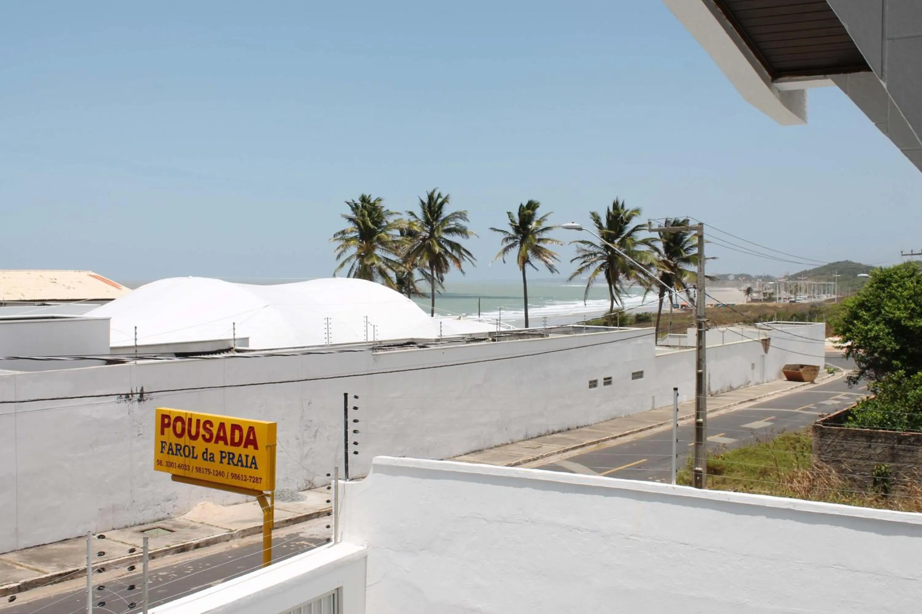 Sea view in Hotel Pousada Farol da Praia