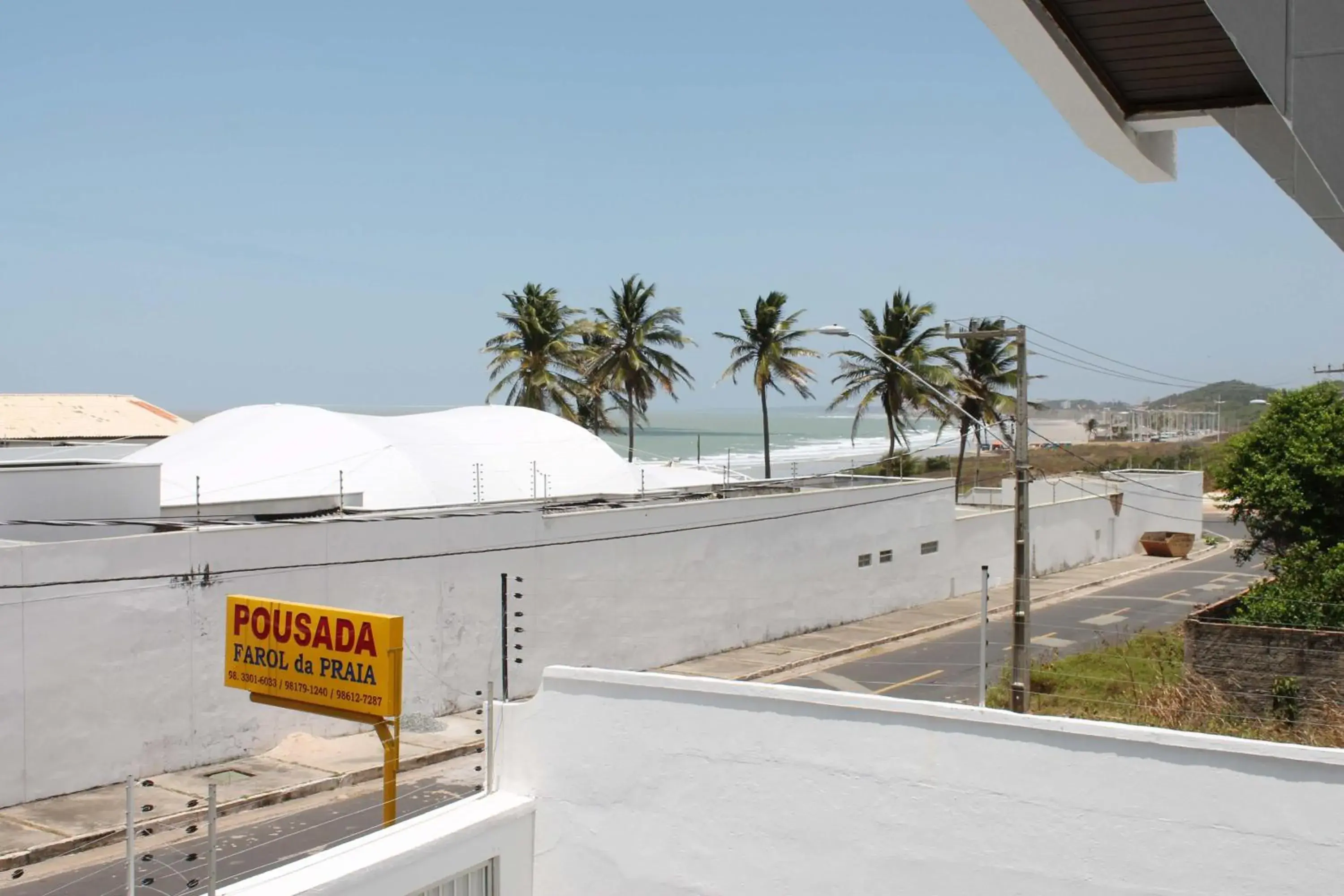 Sea view in Hotel Pousada Farol da Praia Sea view in Hotel Pousada Farol da Praia