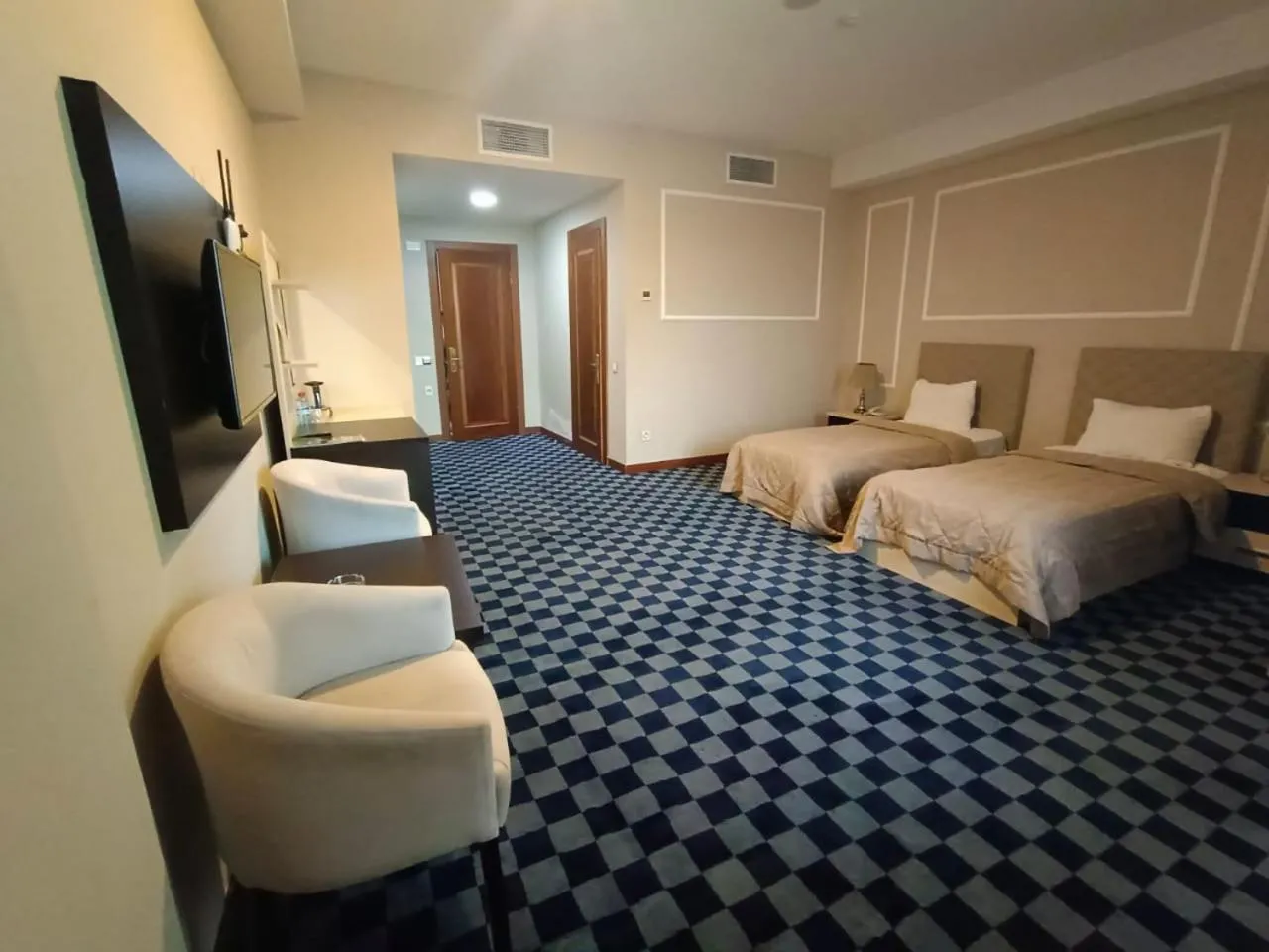 Bed in Sea Pearl Hotel Baku