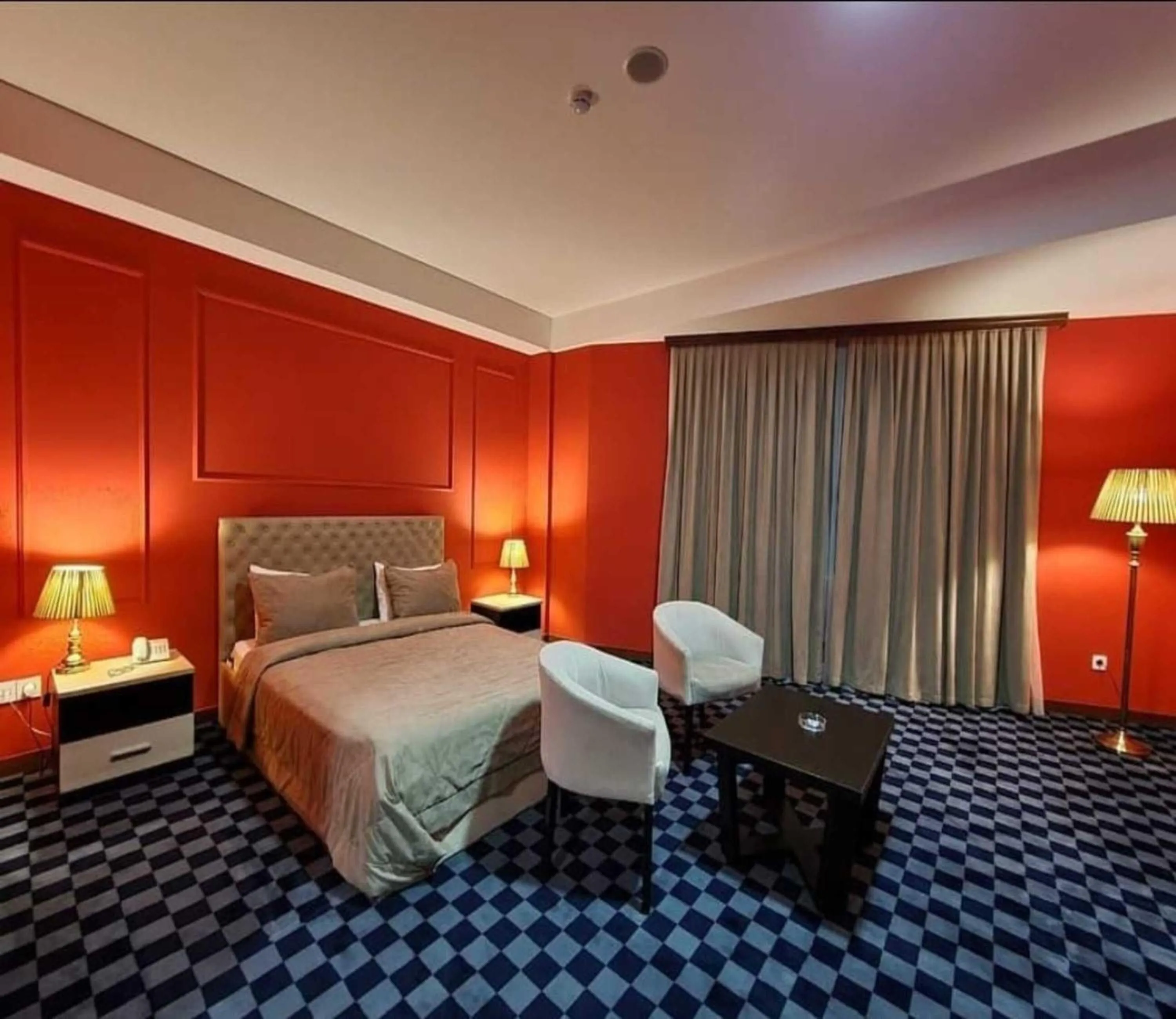 Bed in Sea Pearl Hotel Baku