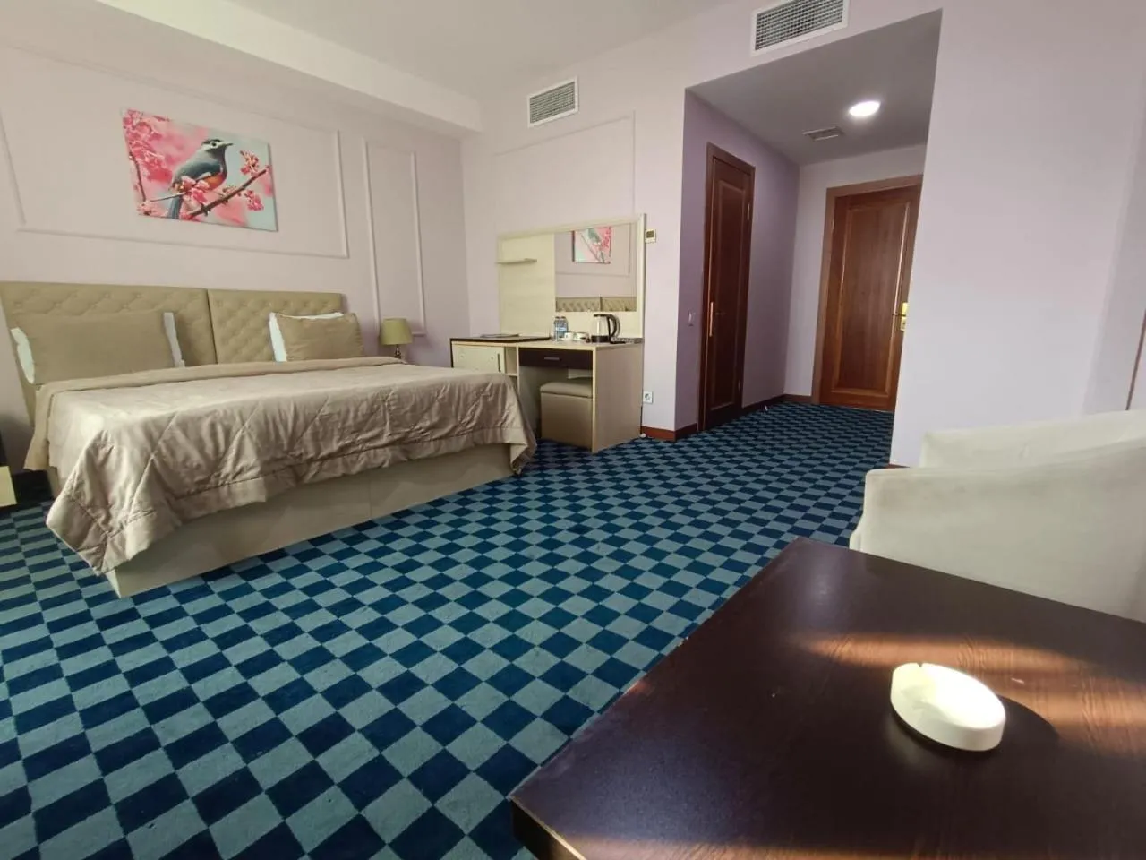 Bed in Sea Pearl Hotel Baku