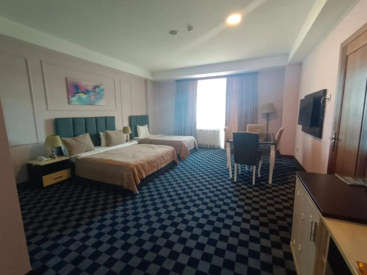 Bed in Sea Pearl Hotel Baku