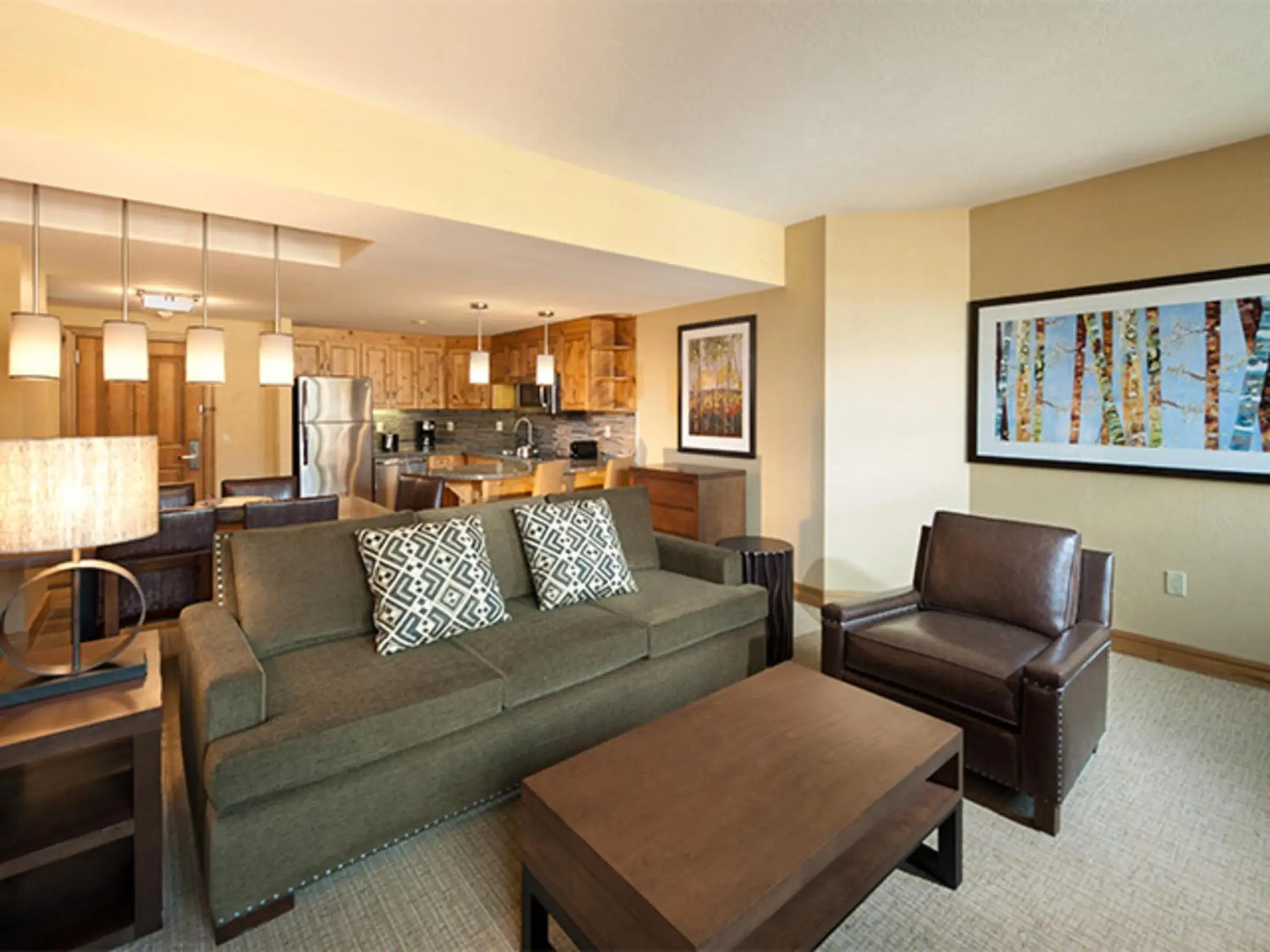 Living room, Seating Area in Grand Summit Lodge Park City - Canyons Village