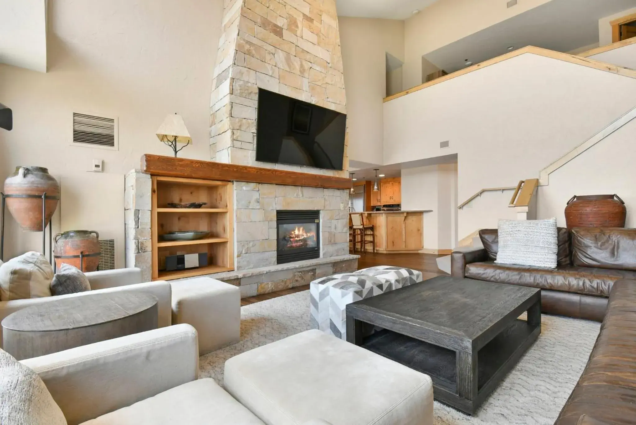 Living room, Seating Area in Grand Summit Lodge Park City - Canyons Village