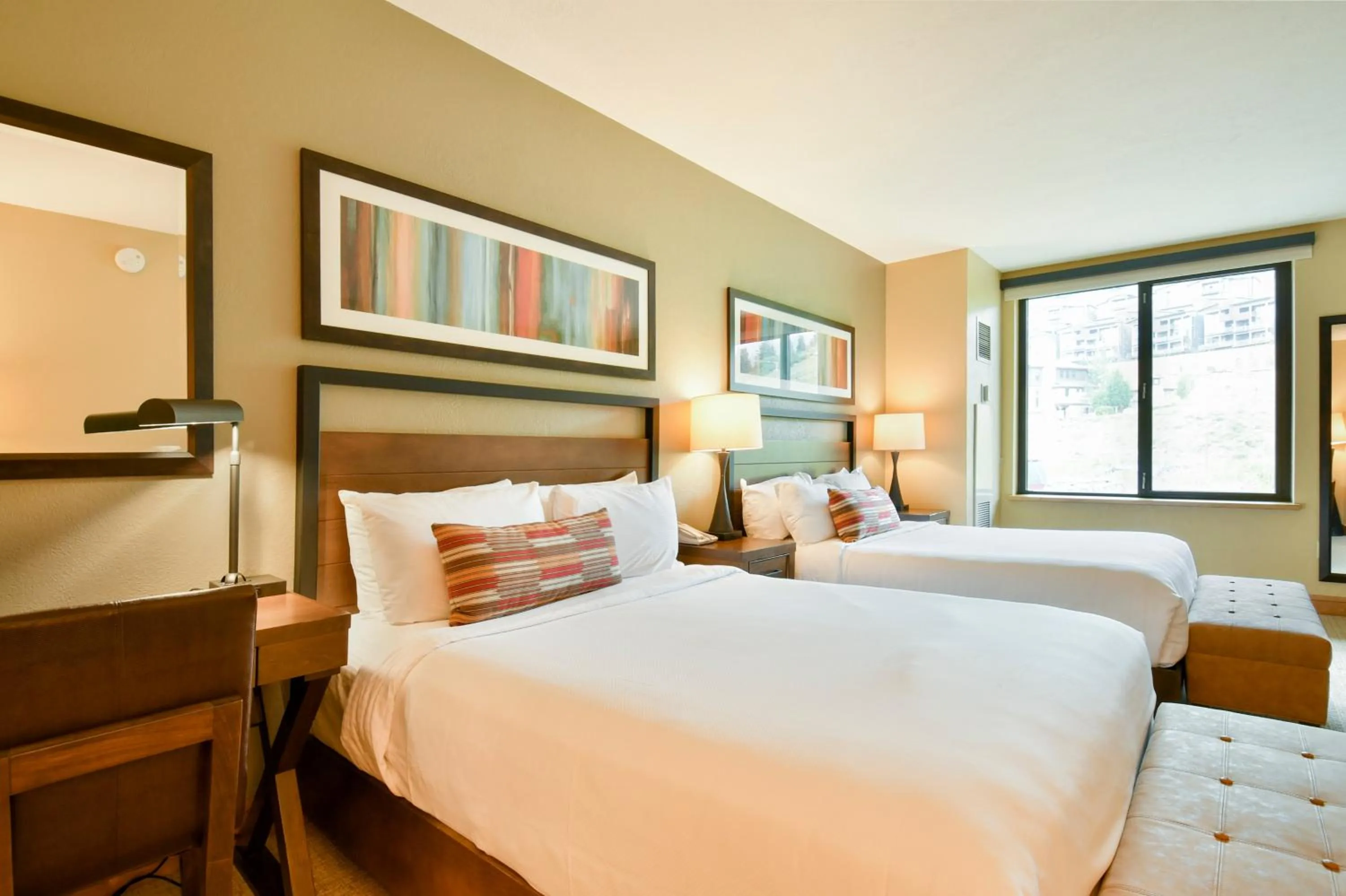 Bed in Grand Summit Hotel - Canyons Village, a RockResort