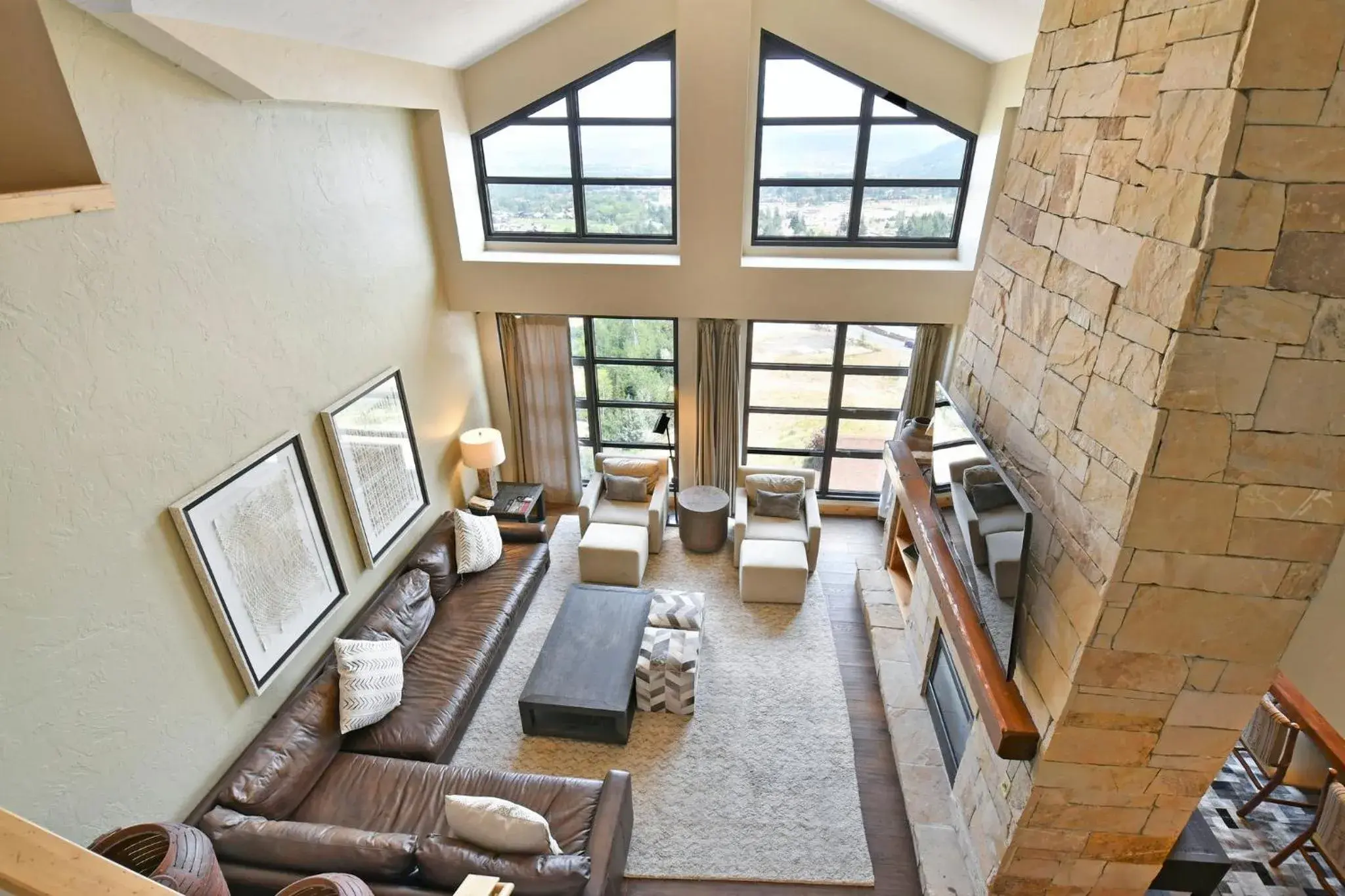 Living room in Grand Summit Lodge Park City - Canyons Village