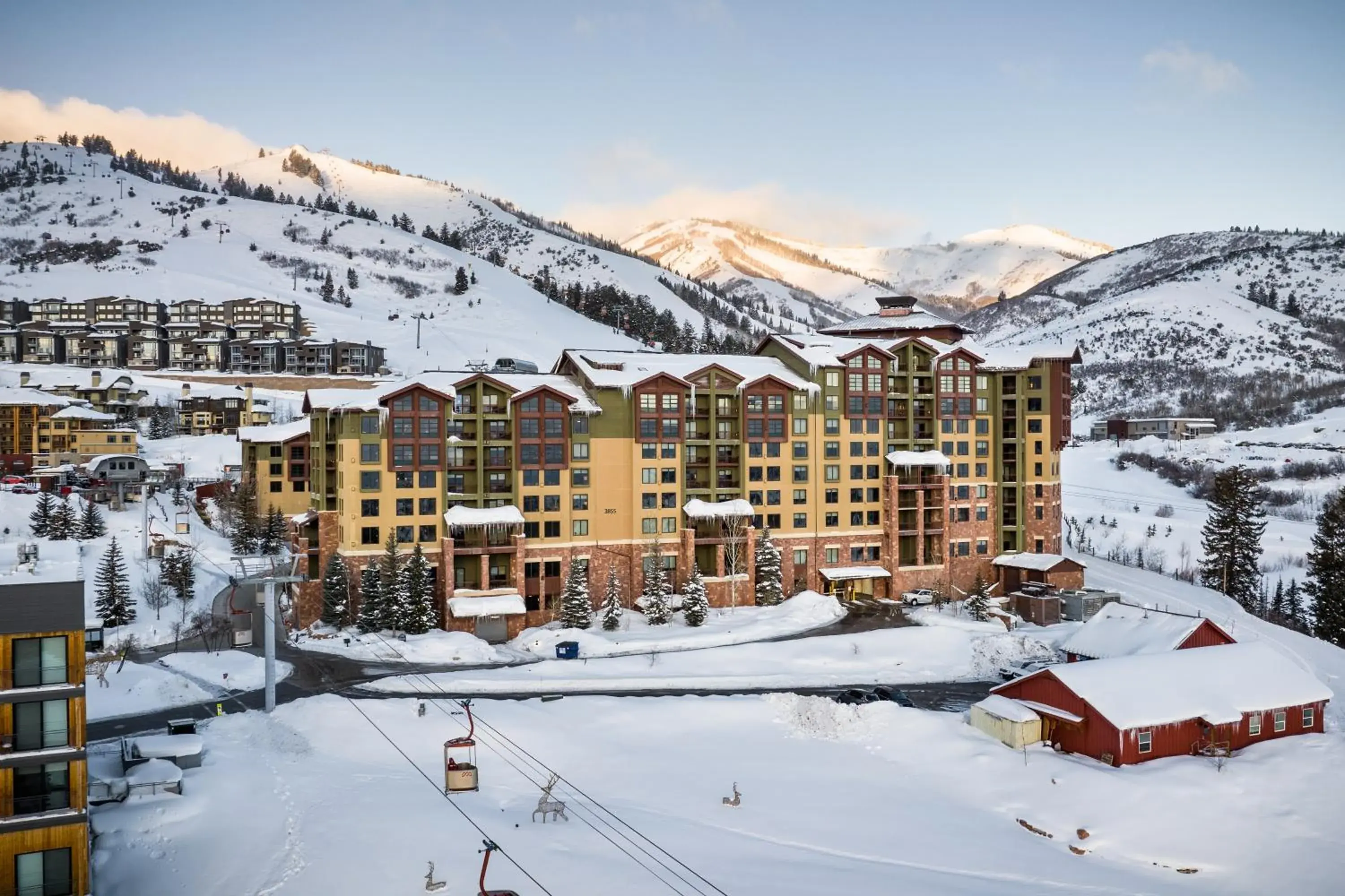 Winter in Grand Summit Lodge Park City - Canyons Village