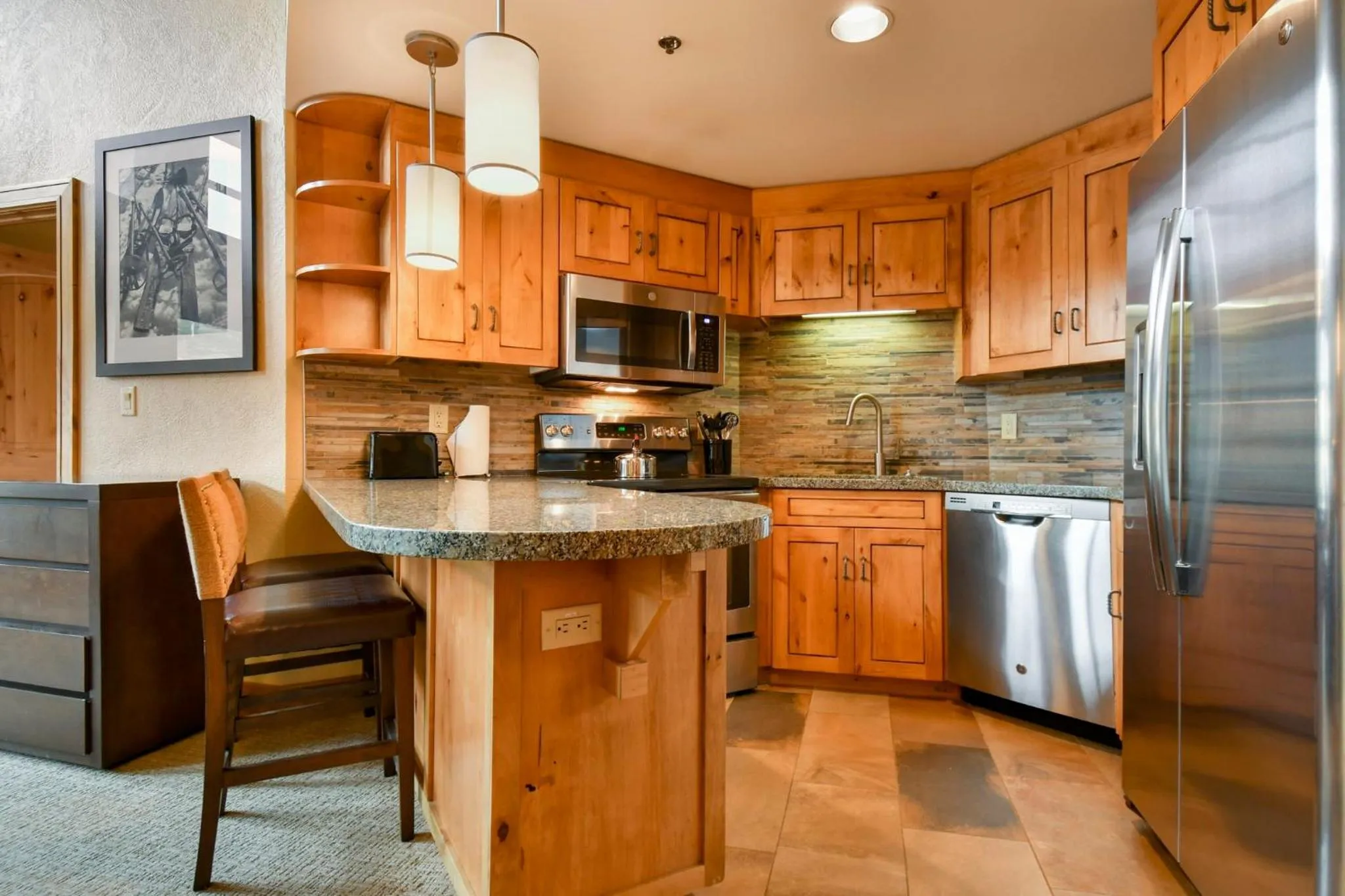 Kitchen or kitchenette in Grand Summit Hotel - Canyons Village, a RockResort