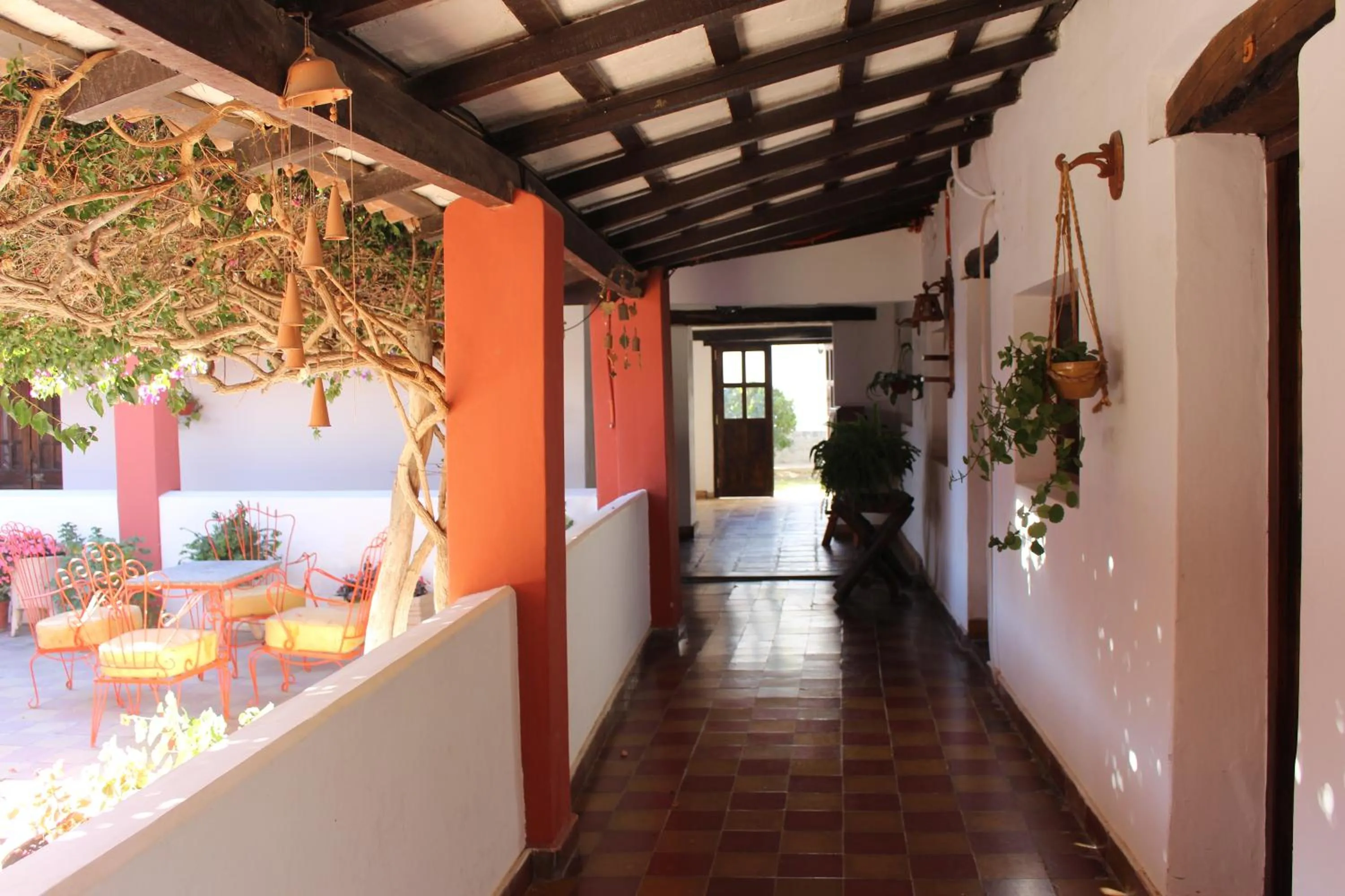 Family Room with Garden View in El Hospedaje