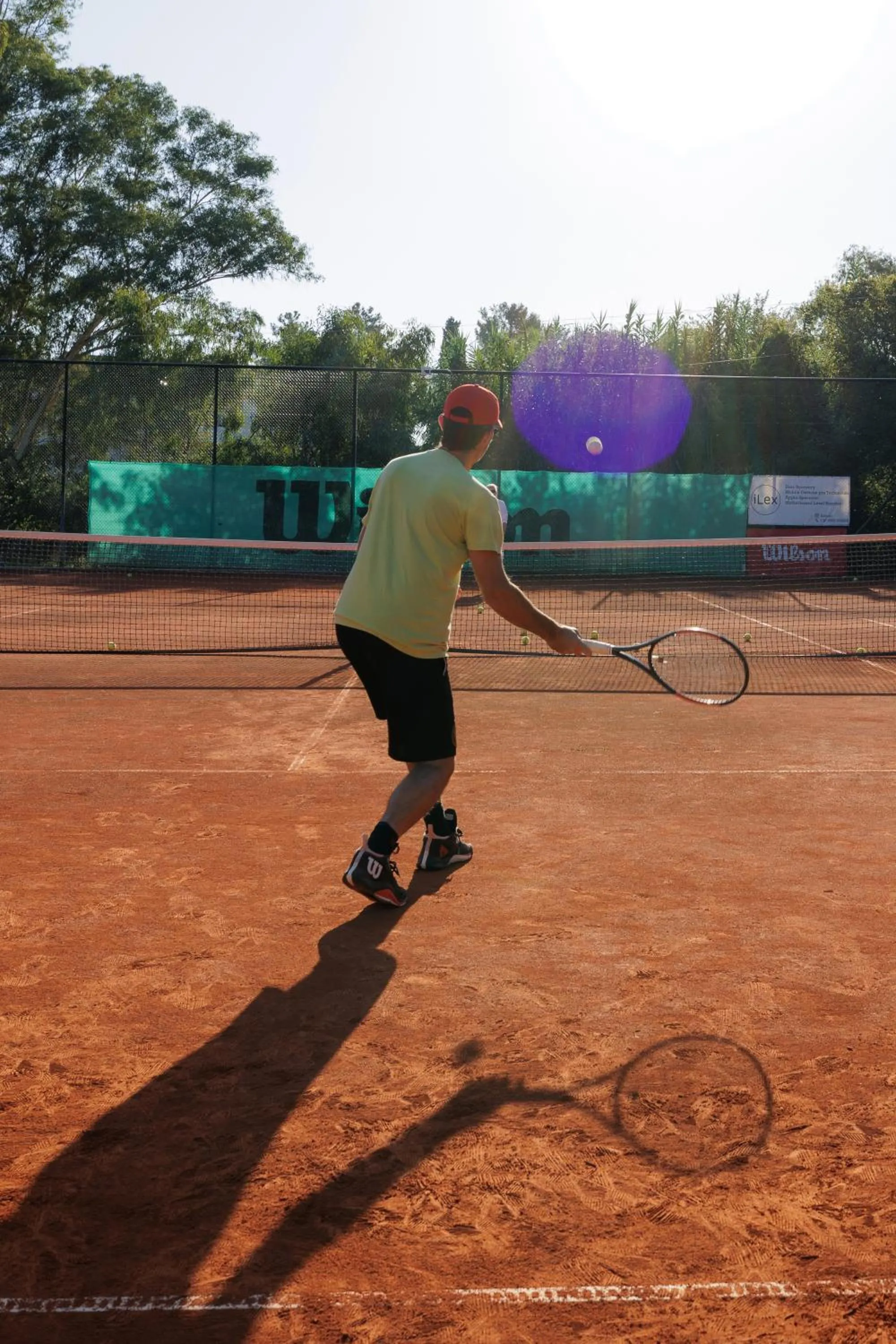 Tennis court in Livadi Nafsika Hotel - Adults Only