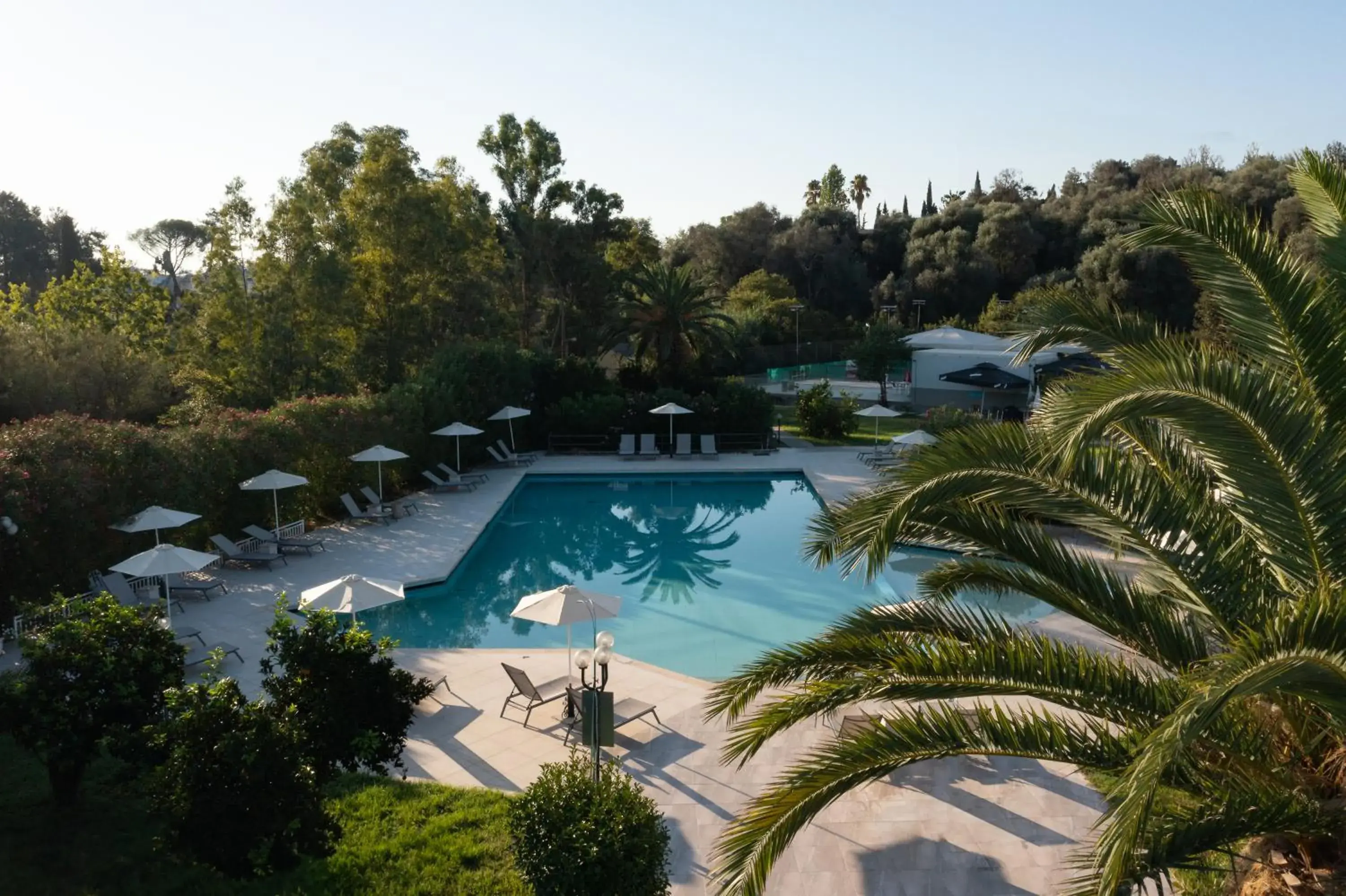 Swimming pool in Livadi Nafsika Hotel - Adults Only Swimming pool in Livadi Nafsika Hotel - Adults Only