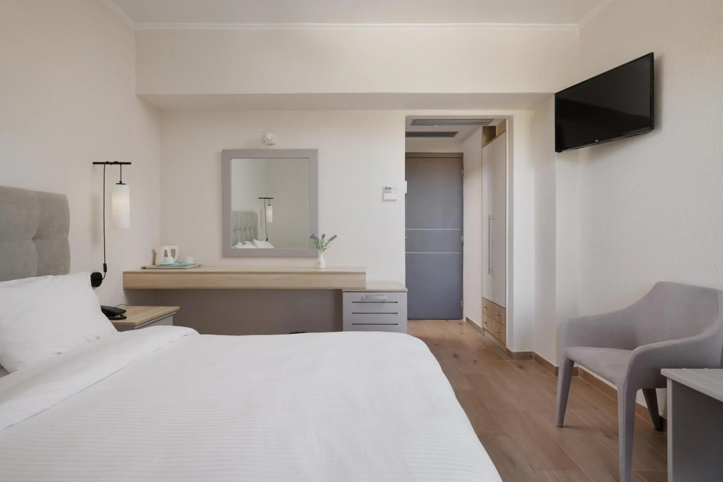 Bed in Livadi Nafsika Hotel - Adults Only Bed in Livadi Nafsika Hotel - Adults Only