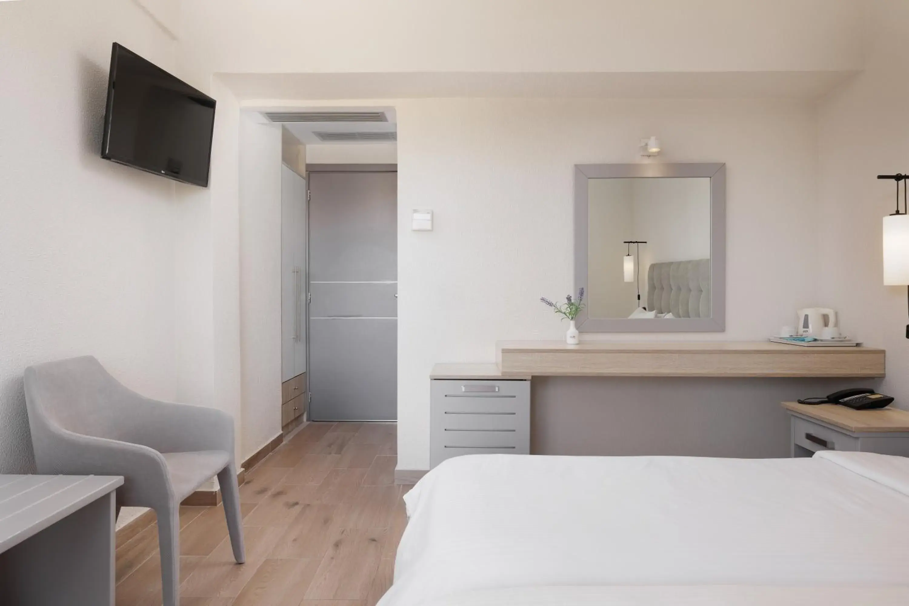 Bed in Livadi Nafsika Hotel - Adults Only Bed in Livadi Nafsika Hotel - Adults Only