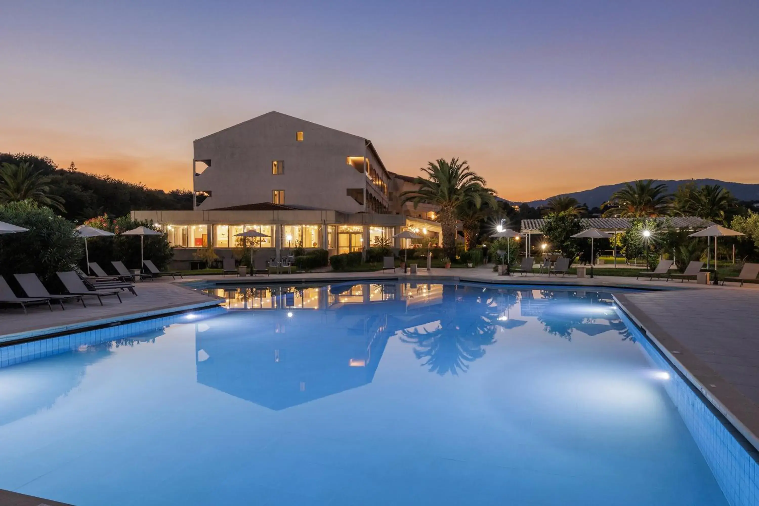 Property building in Livadi Nafsika Hotel Property building in Livadi Nafsika Hotel