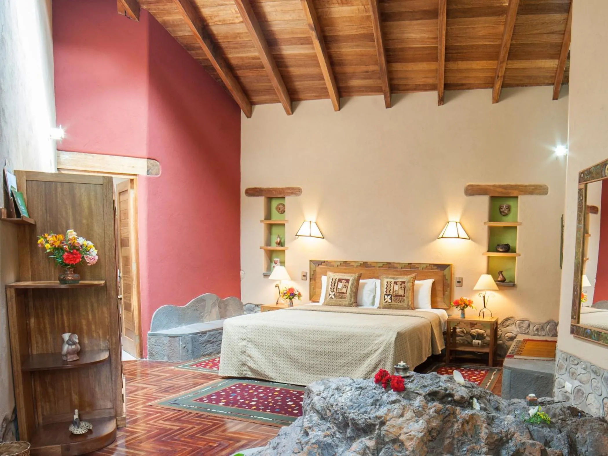 Bedroom, Bed in Willka T'ika