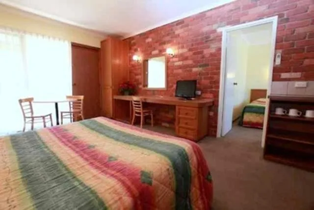 Bedroom, Bed in Mansfield Valley Motor Inn