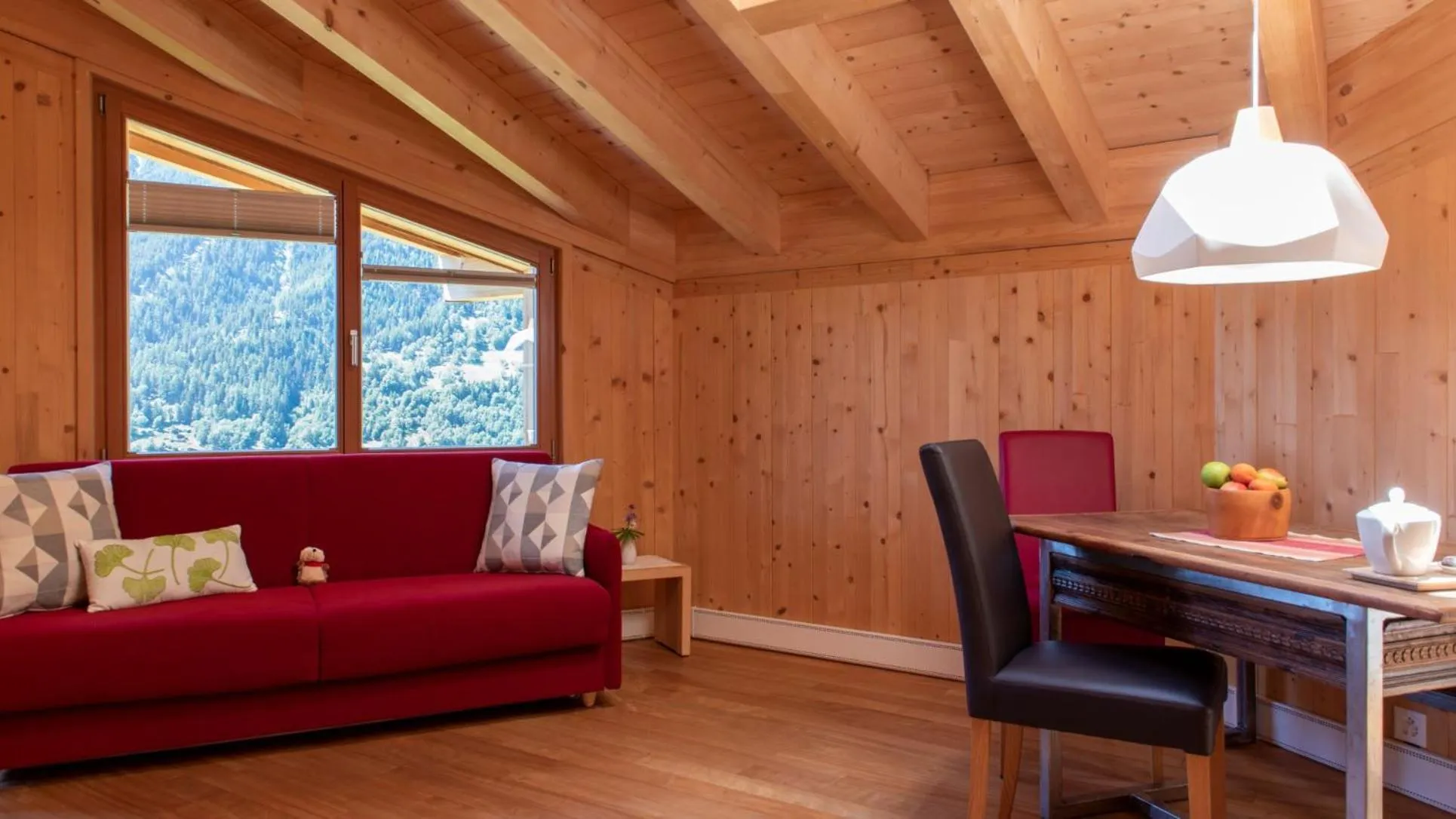 Living room in BerglandHof Hotel Ernen