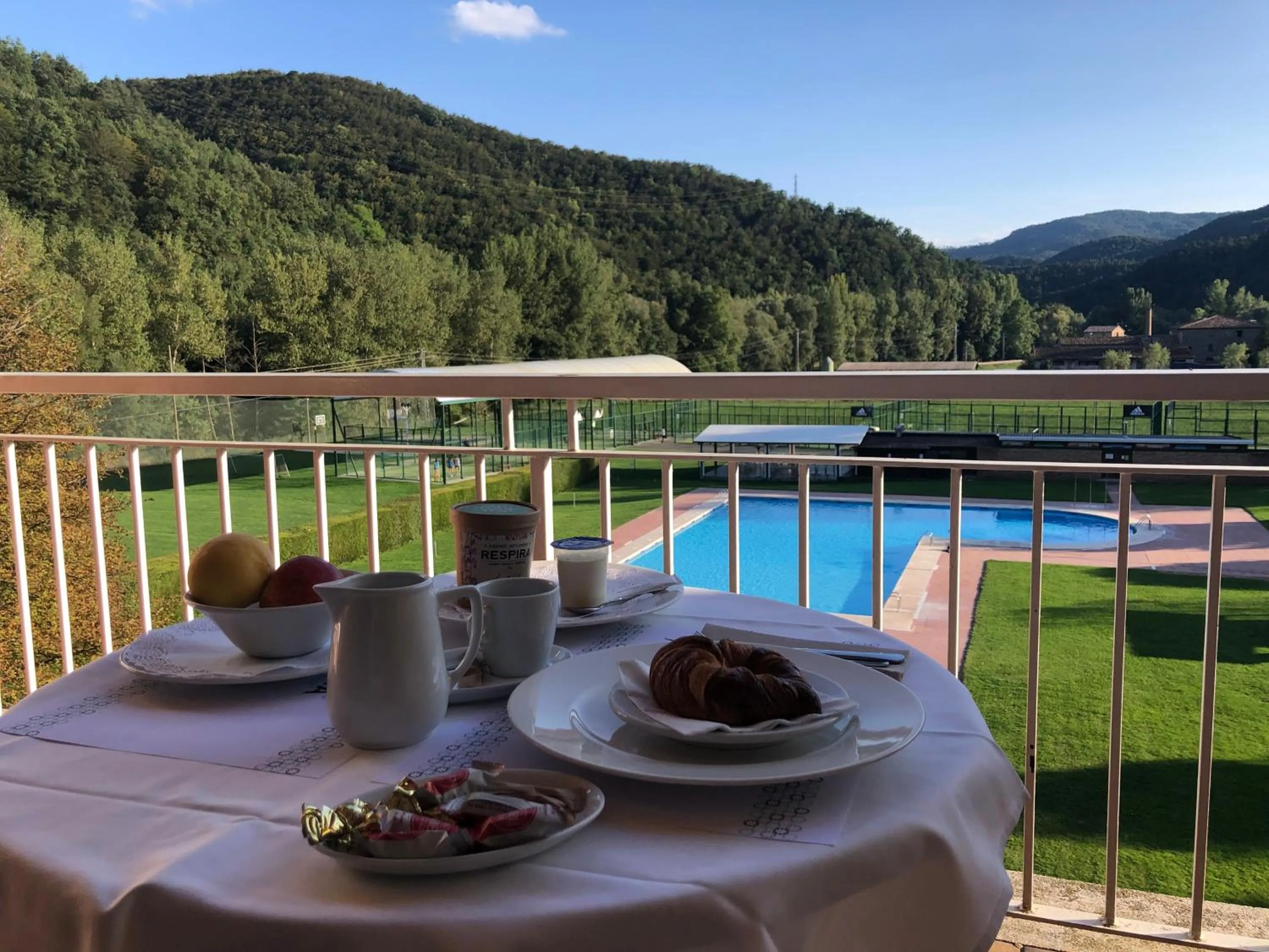 Balcony/Terrace in Hotel Solana del Ter