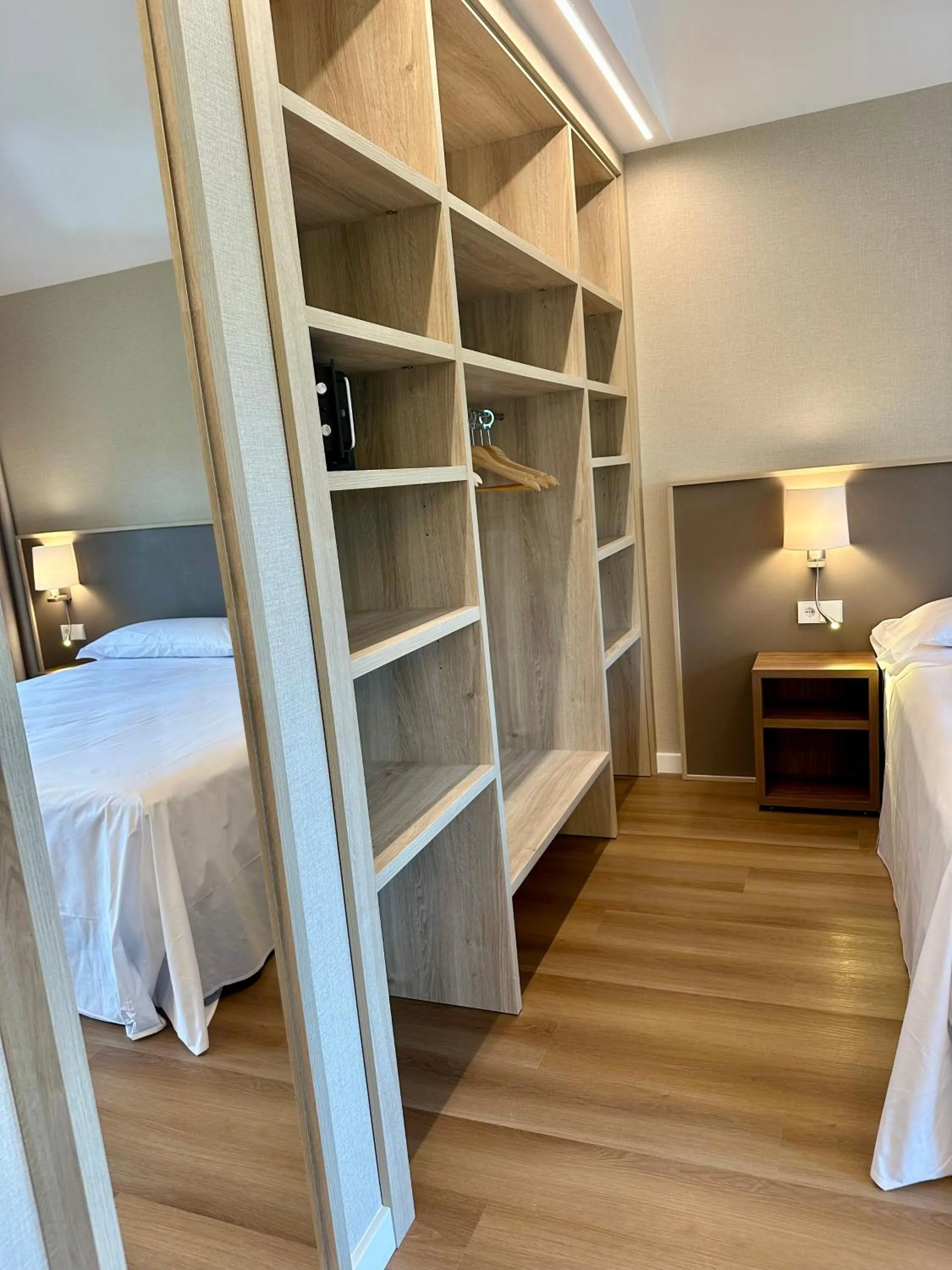 Bed in Hotel Solana del Ter