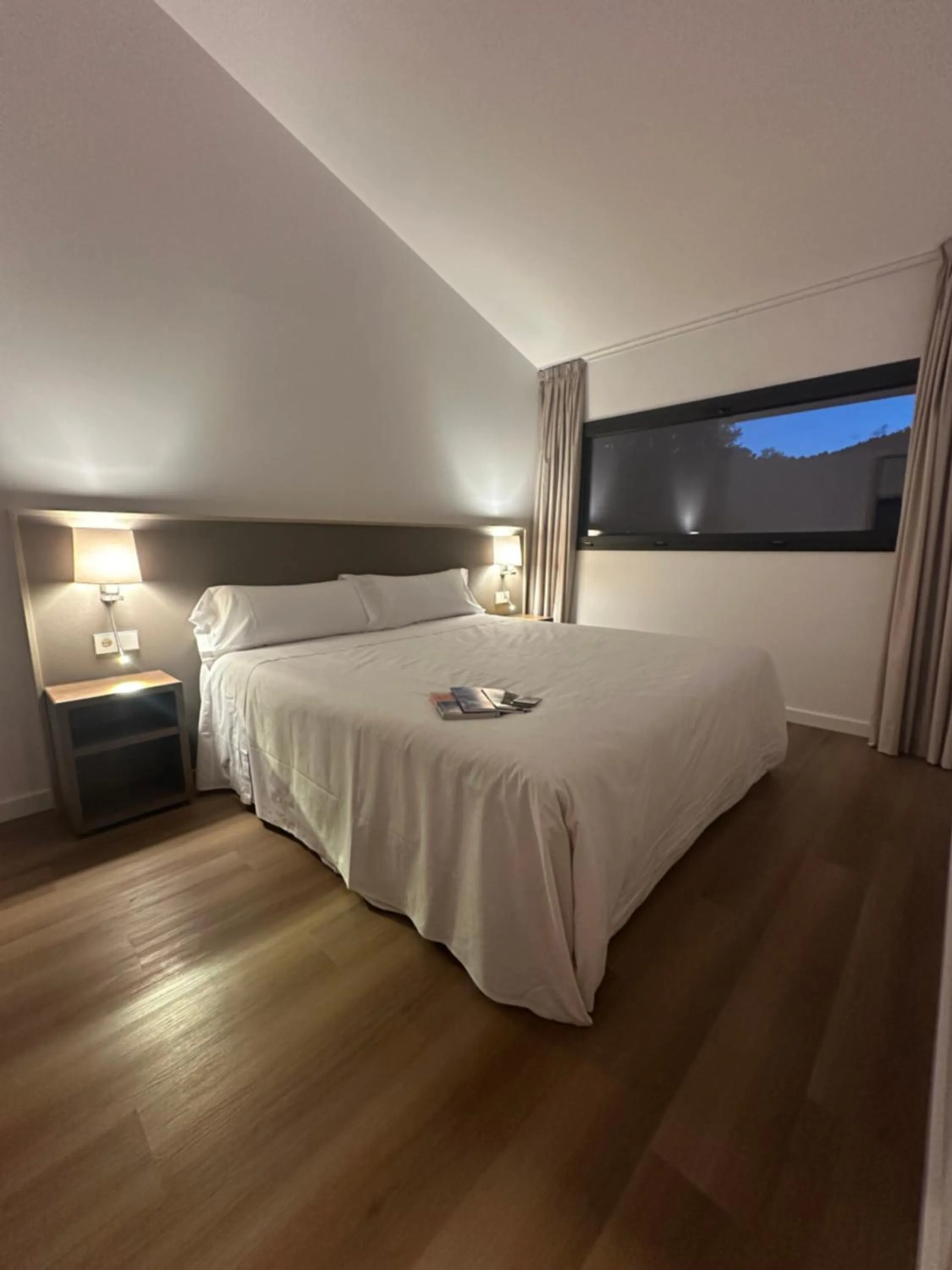 Bed in Hotel Solana del Ter