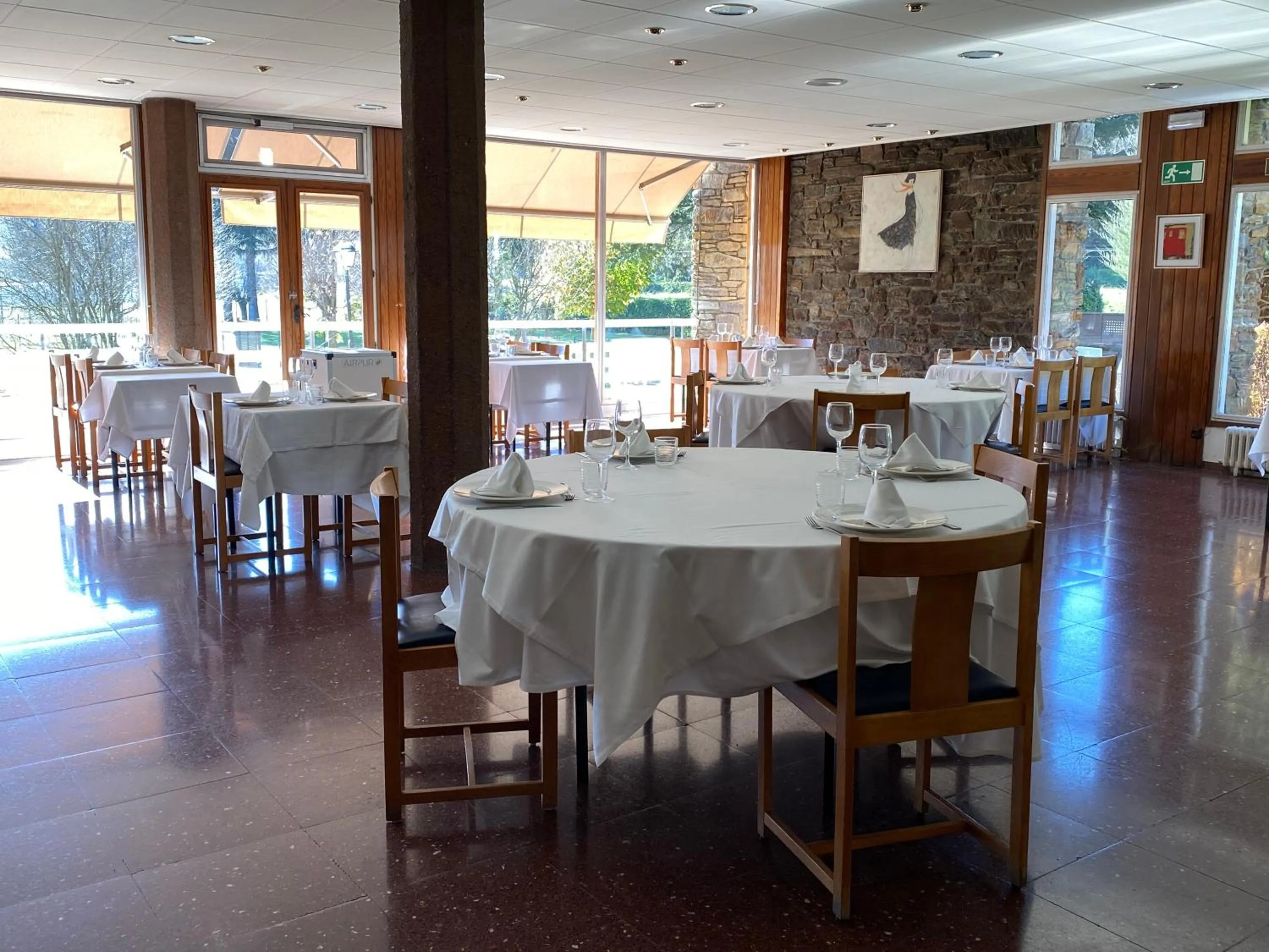 Restaurant/places to eat in Hotel Solana del Ter